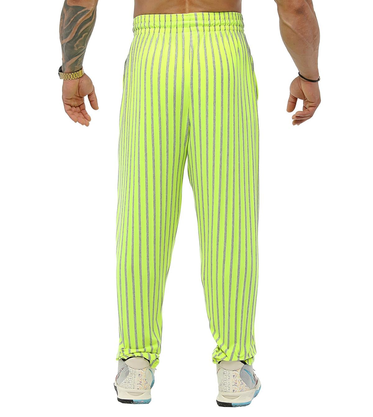 Loose Fit Neon Gym Pants
