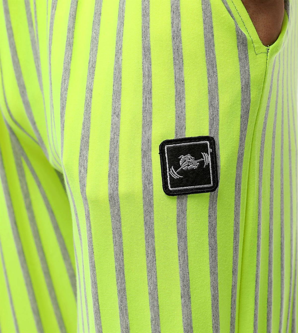 Loose Fit Neon Gym Pants