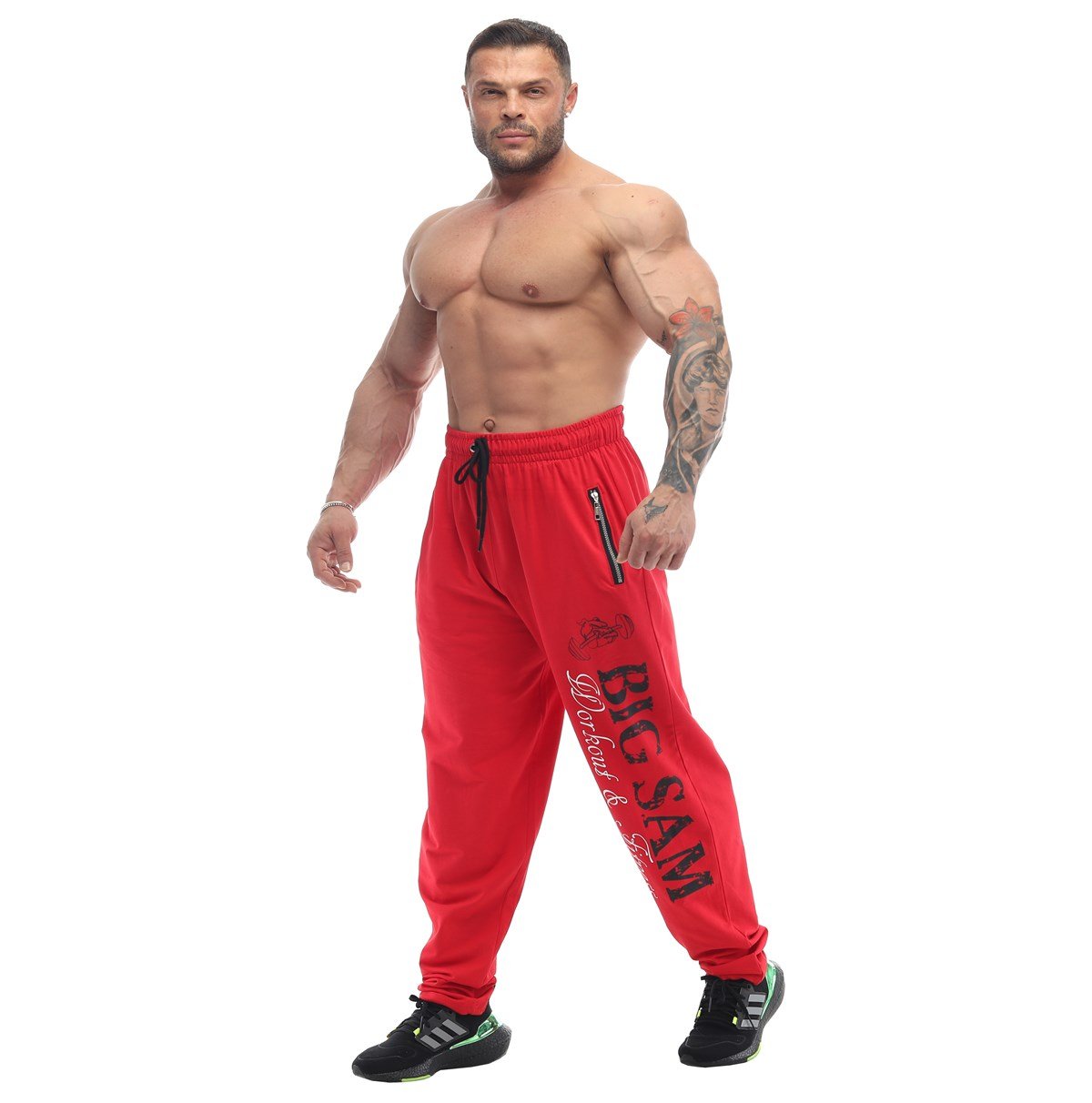 Loose Fit Sweatpants with Zippered Pockets