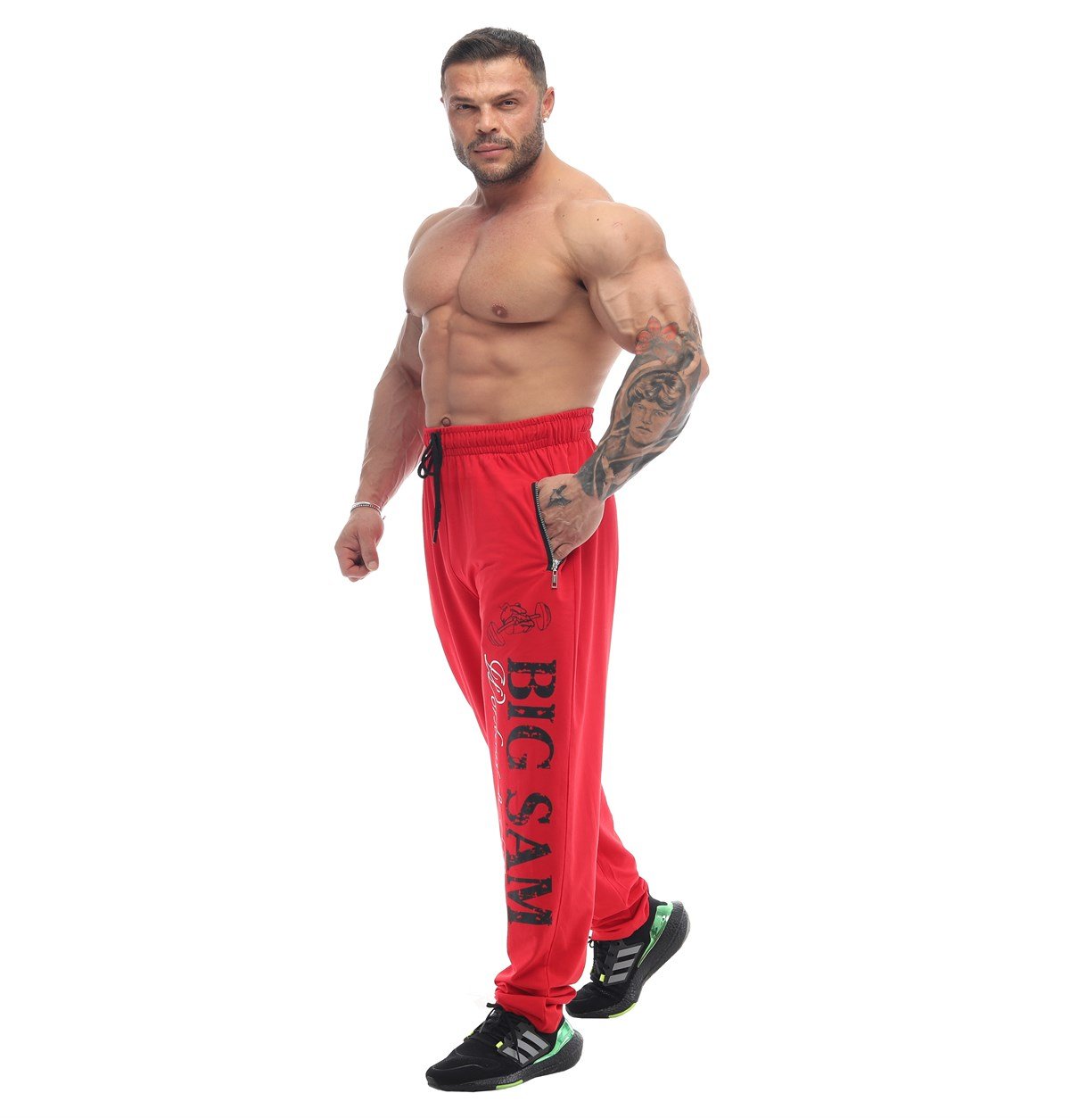 Loose Fit Sweatpants with Zippered Pockets