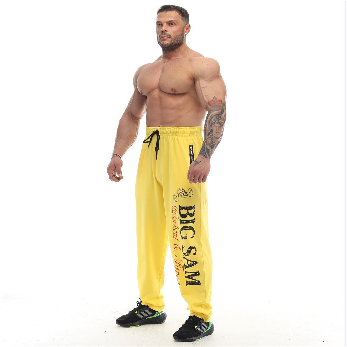 Loose Fit Sweatpants with Zippered Pockets