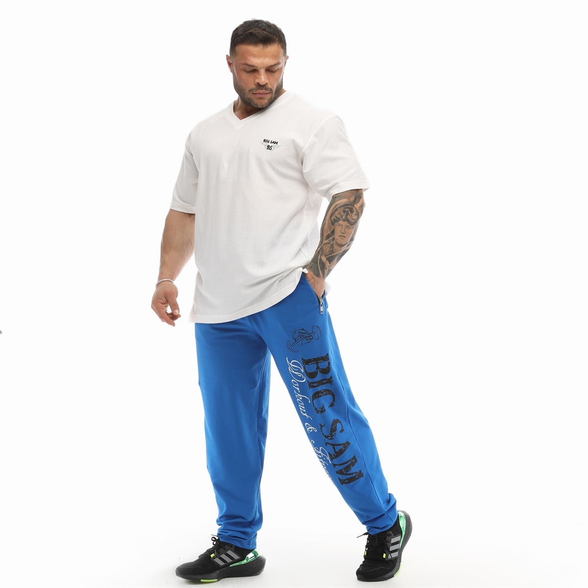 Loose Fit Sweatpants with Zippered Pockets