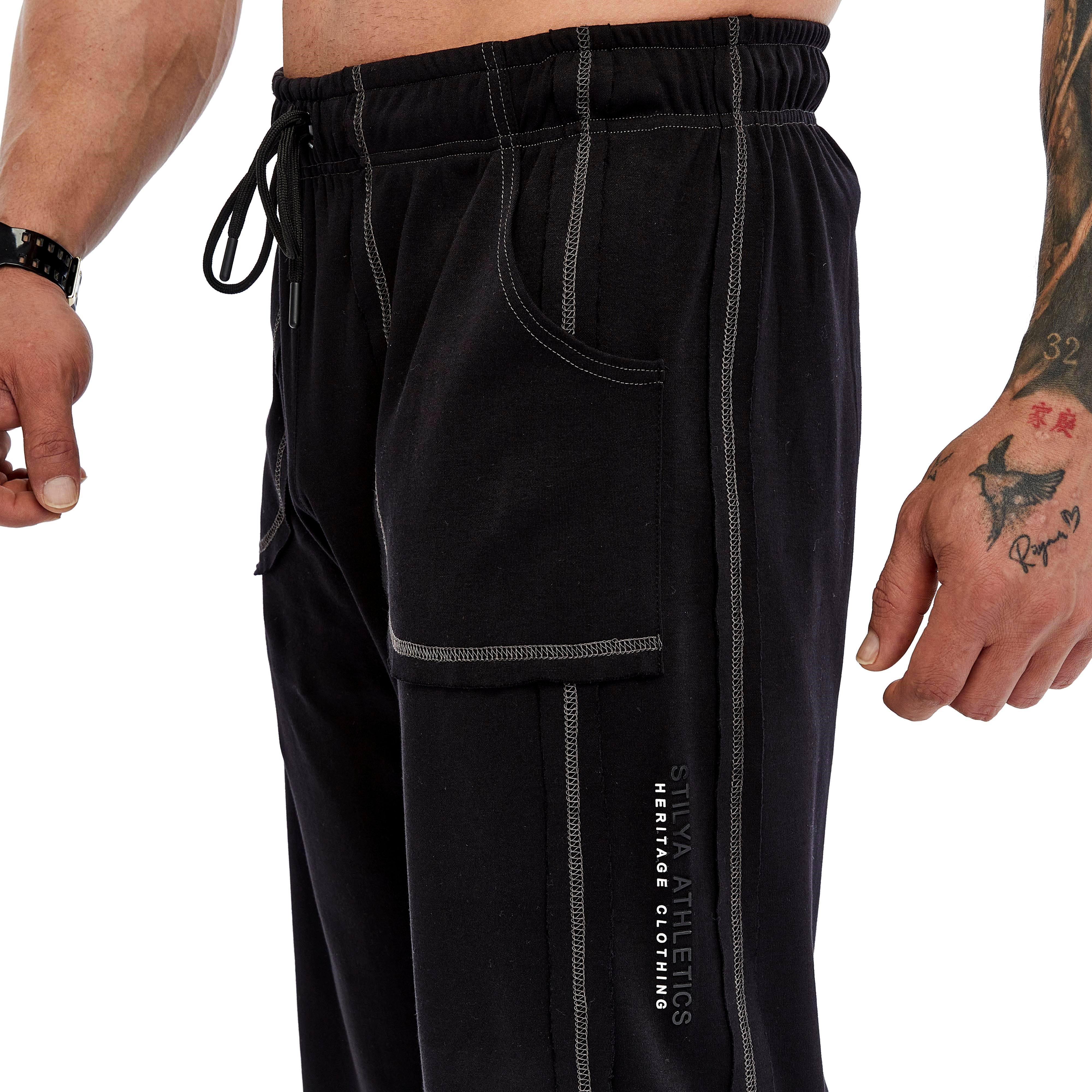 Men's 100% Cotton Lightweight Sweatpants