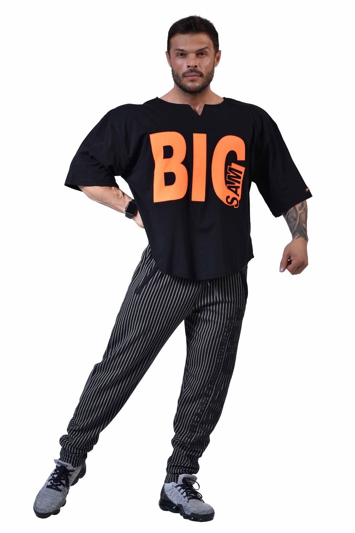 Men's Bodybuilding Rag Top T-shirt