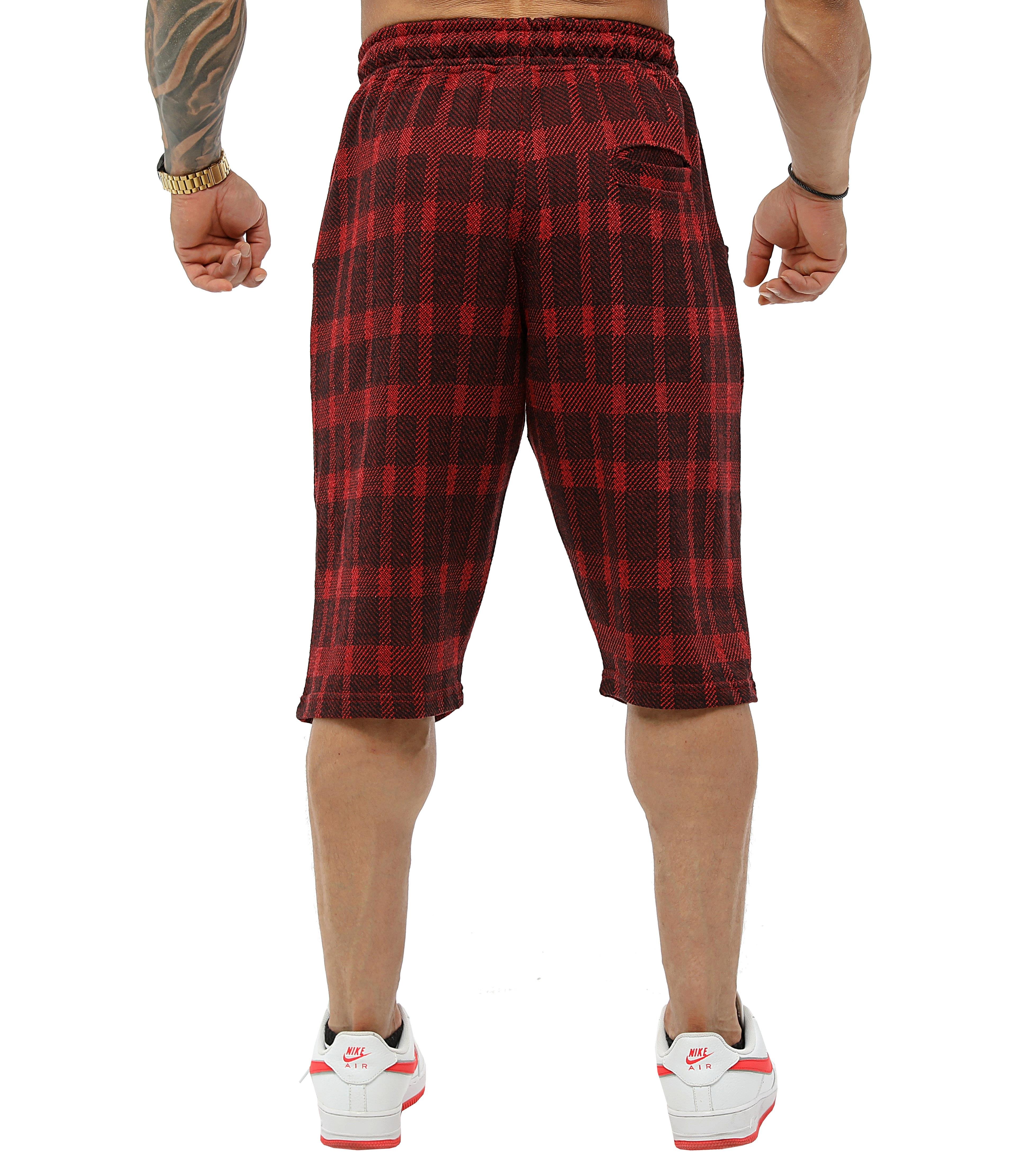 Men's Burgundy Shorts