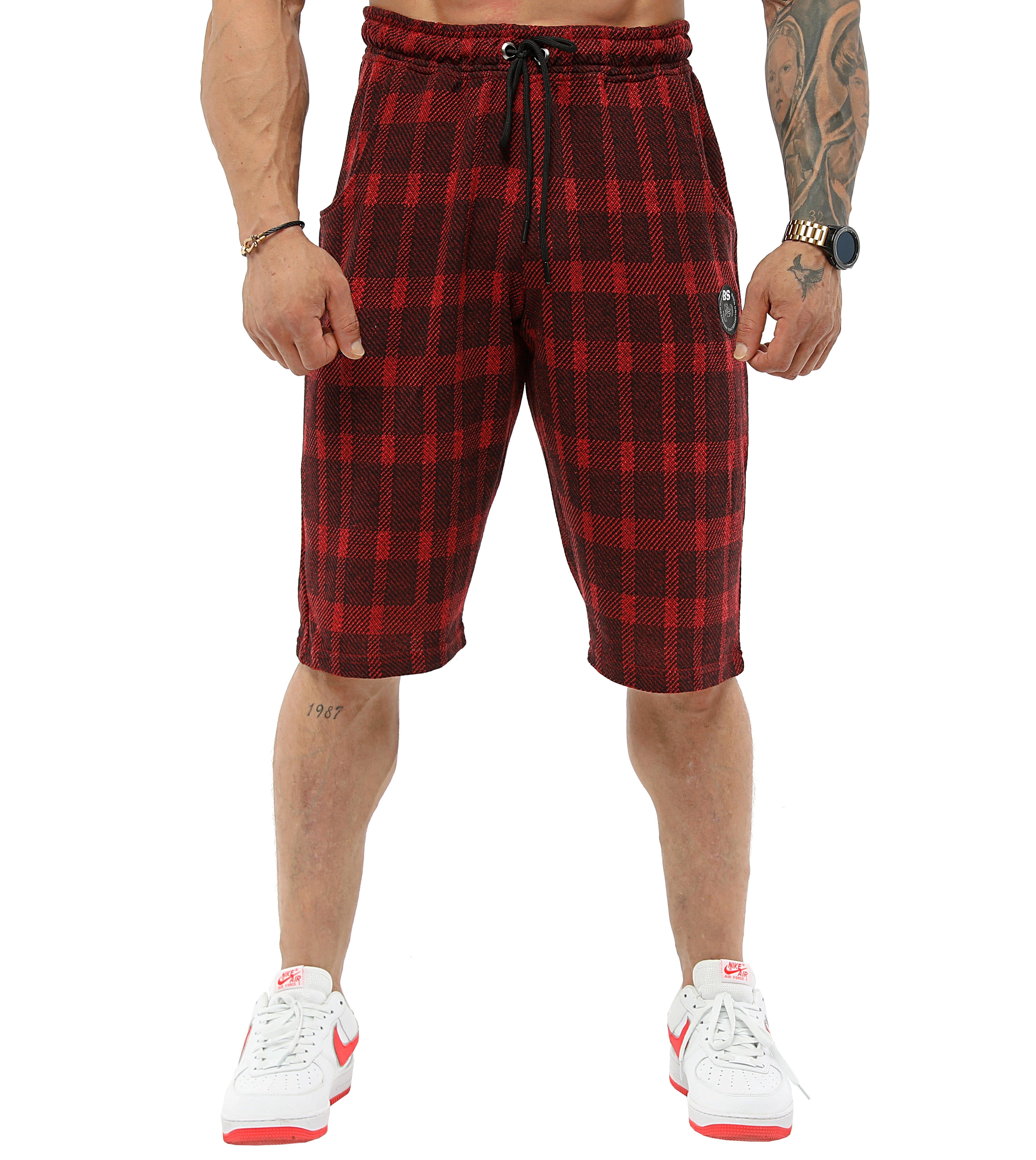 Men's Burgundy Shorts