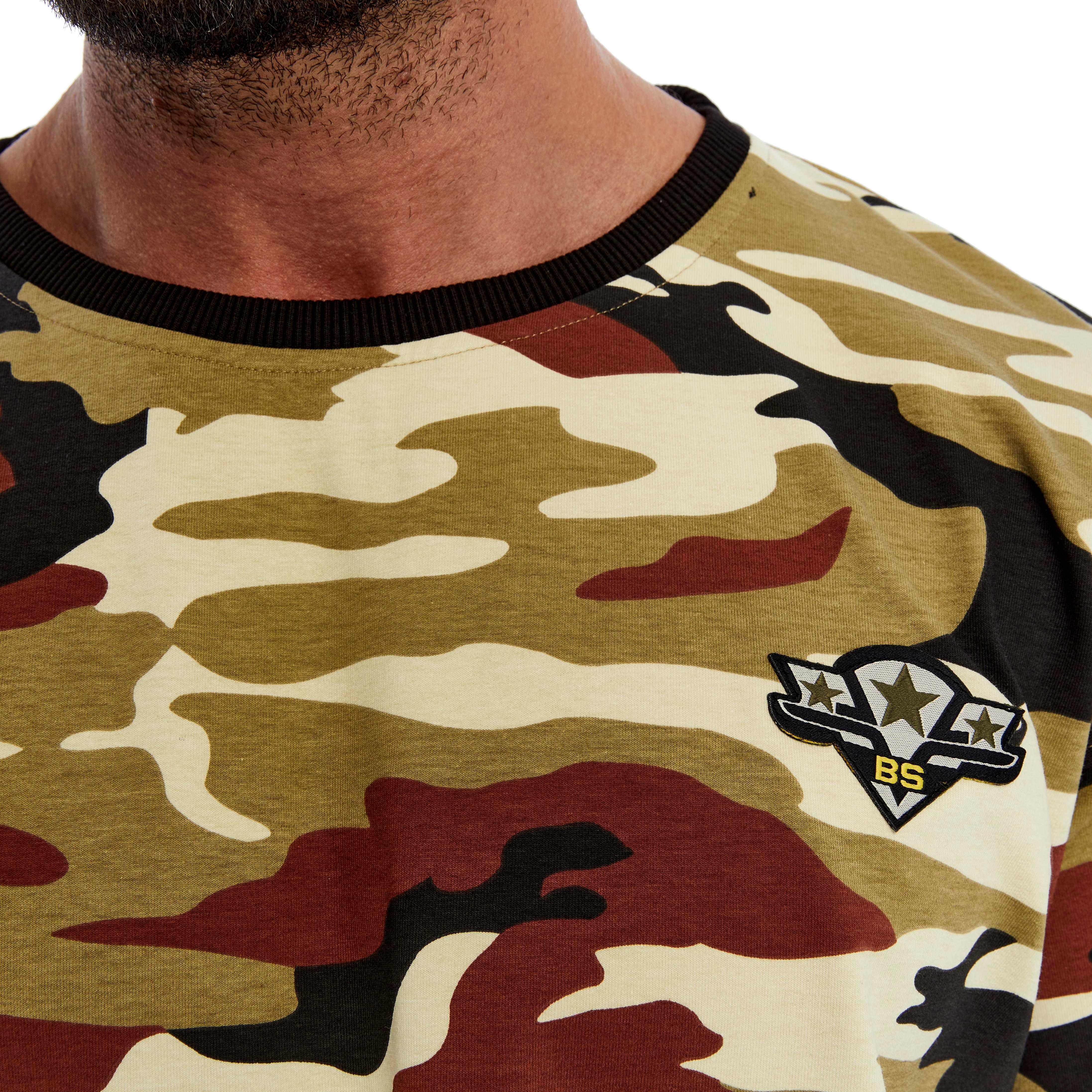 Men's Camouflage Regular Fit T-shirt