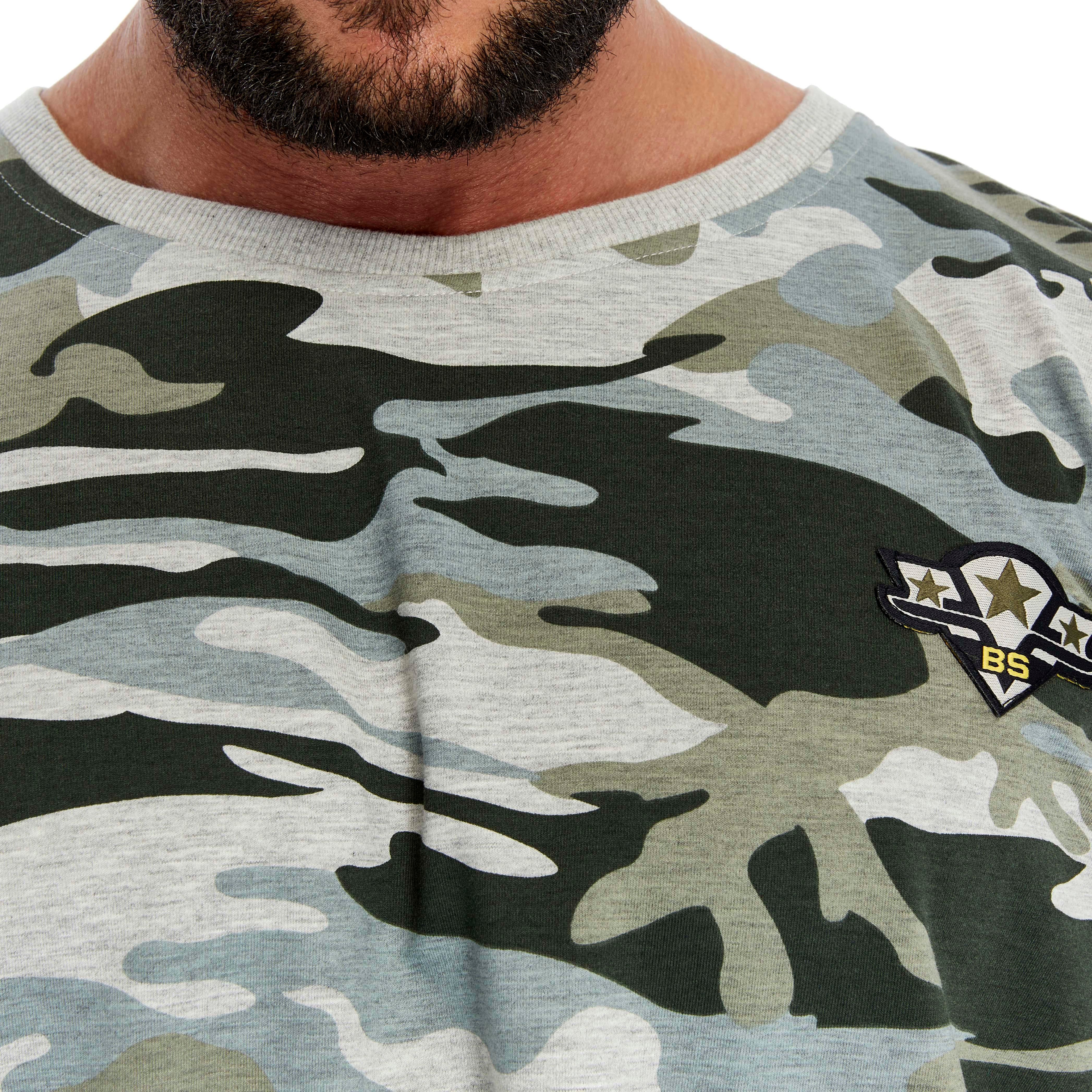 Men's Camouflage Regular Fit T-shirt