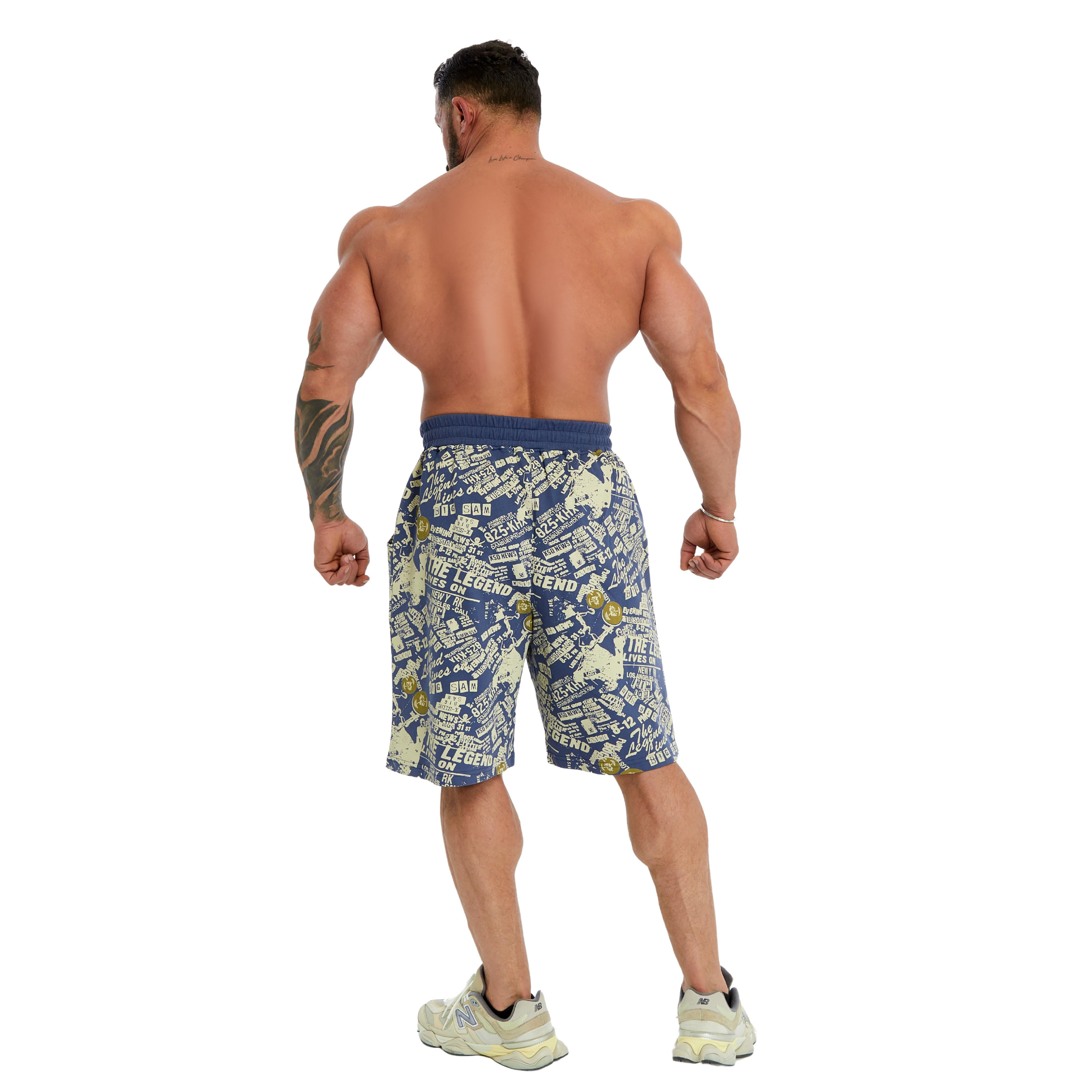 Men's Cotton Graffiti Shorts