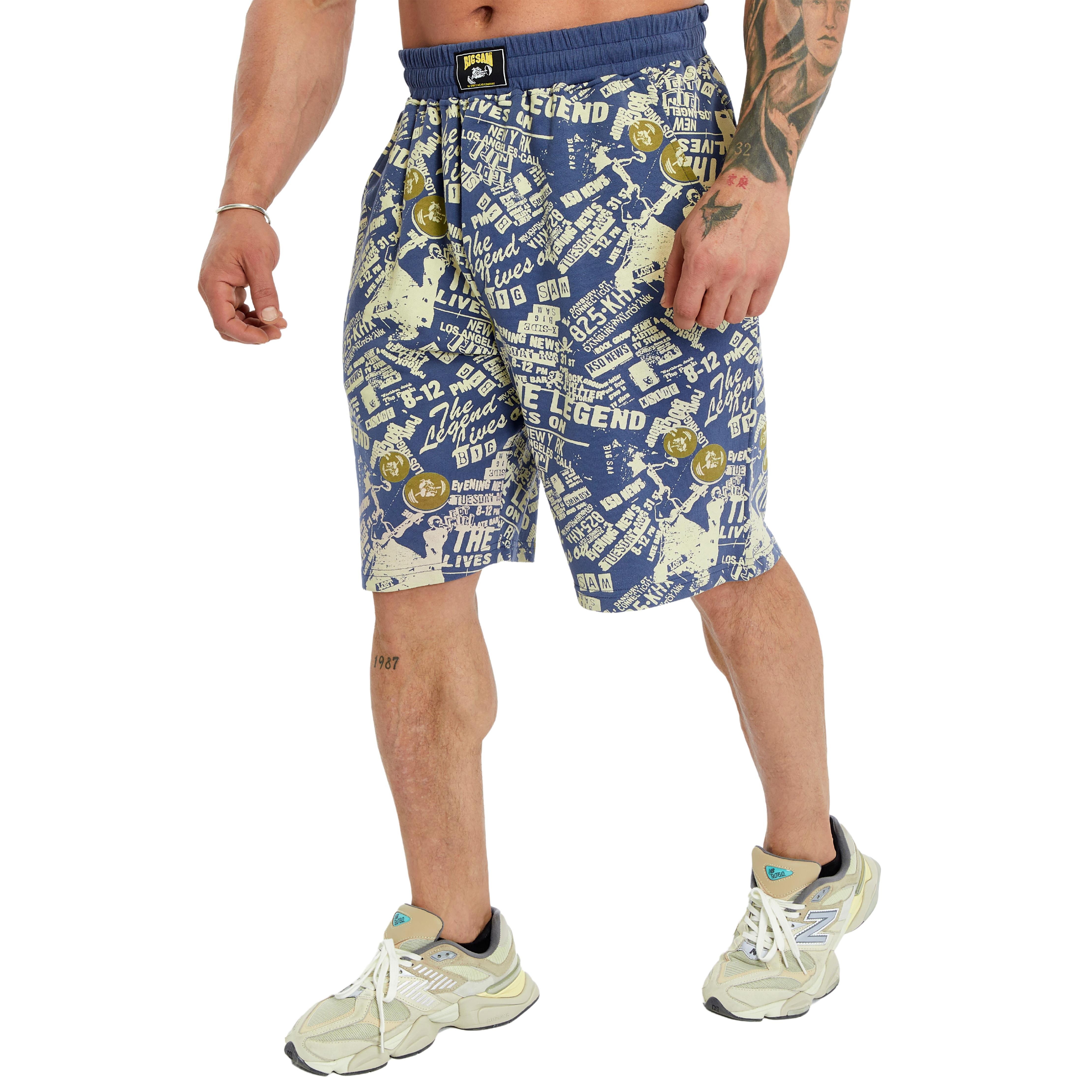 Men's Cotton Graffiti Shorts
