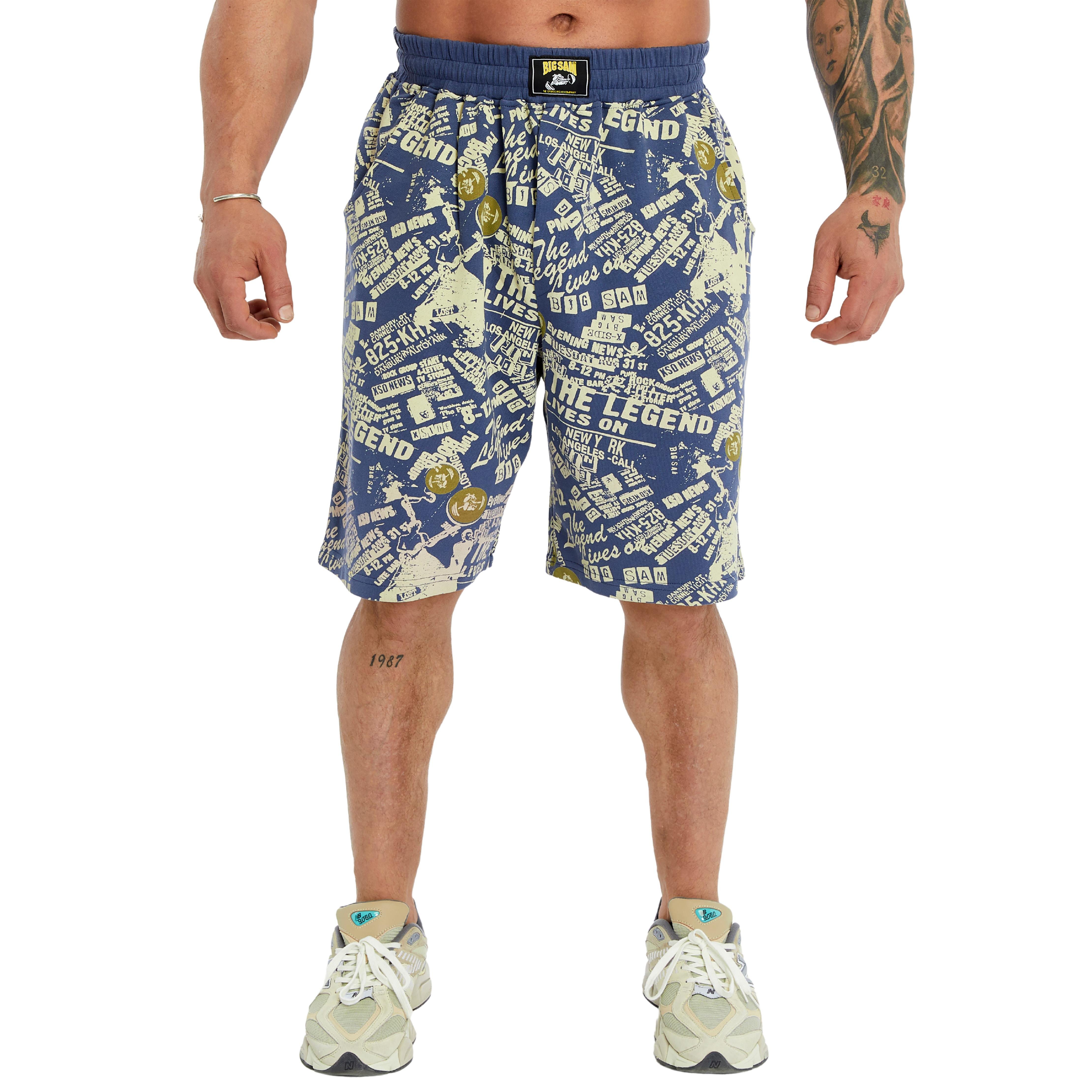 Men's Cotton Graffiti Shorts