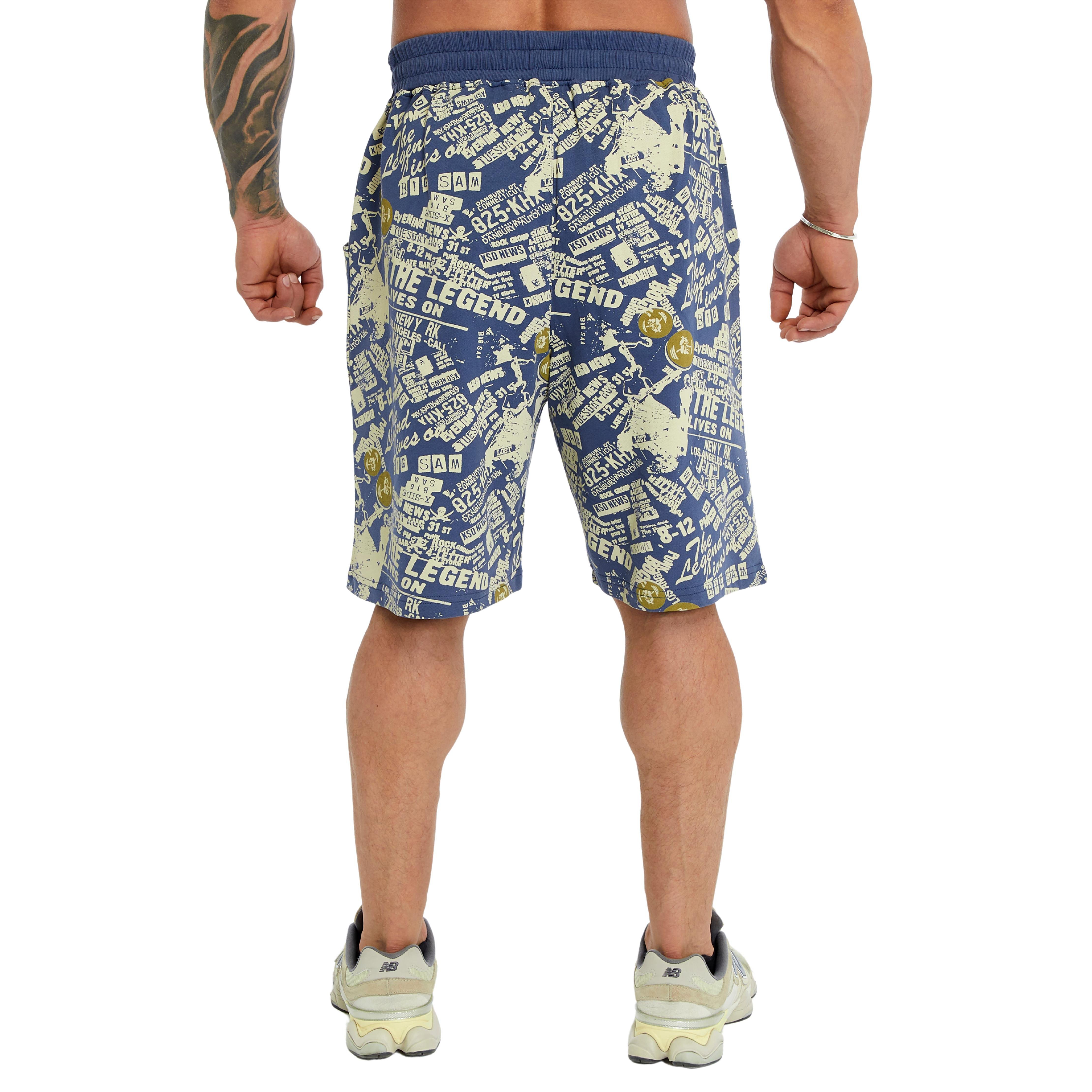 Men's Cotton Graffiti Shorts