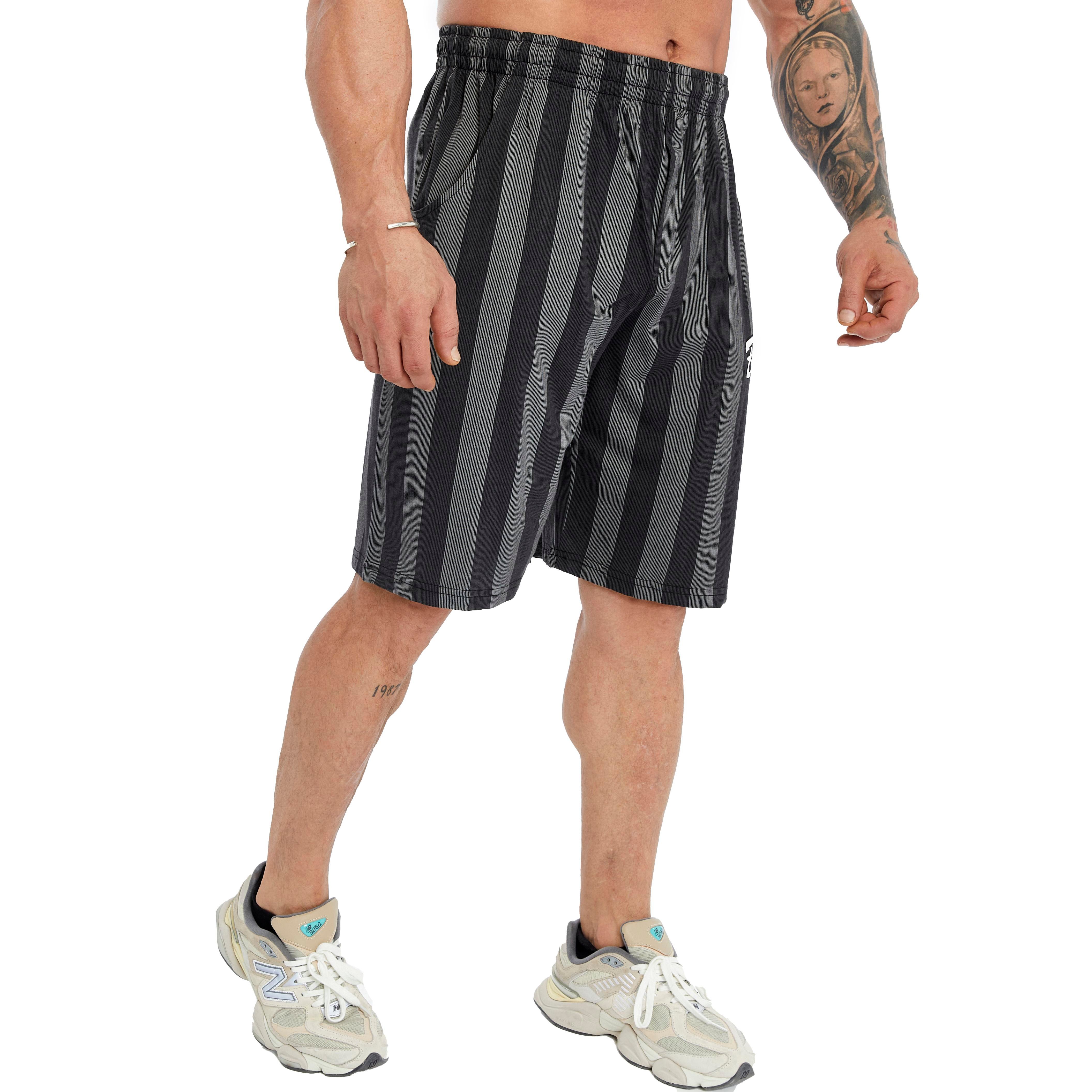 Men's Cotton Striped Shorts