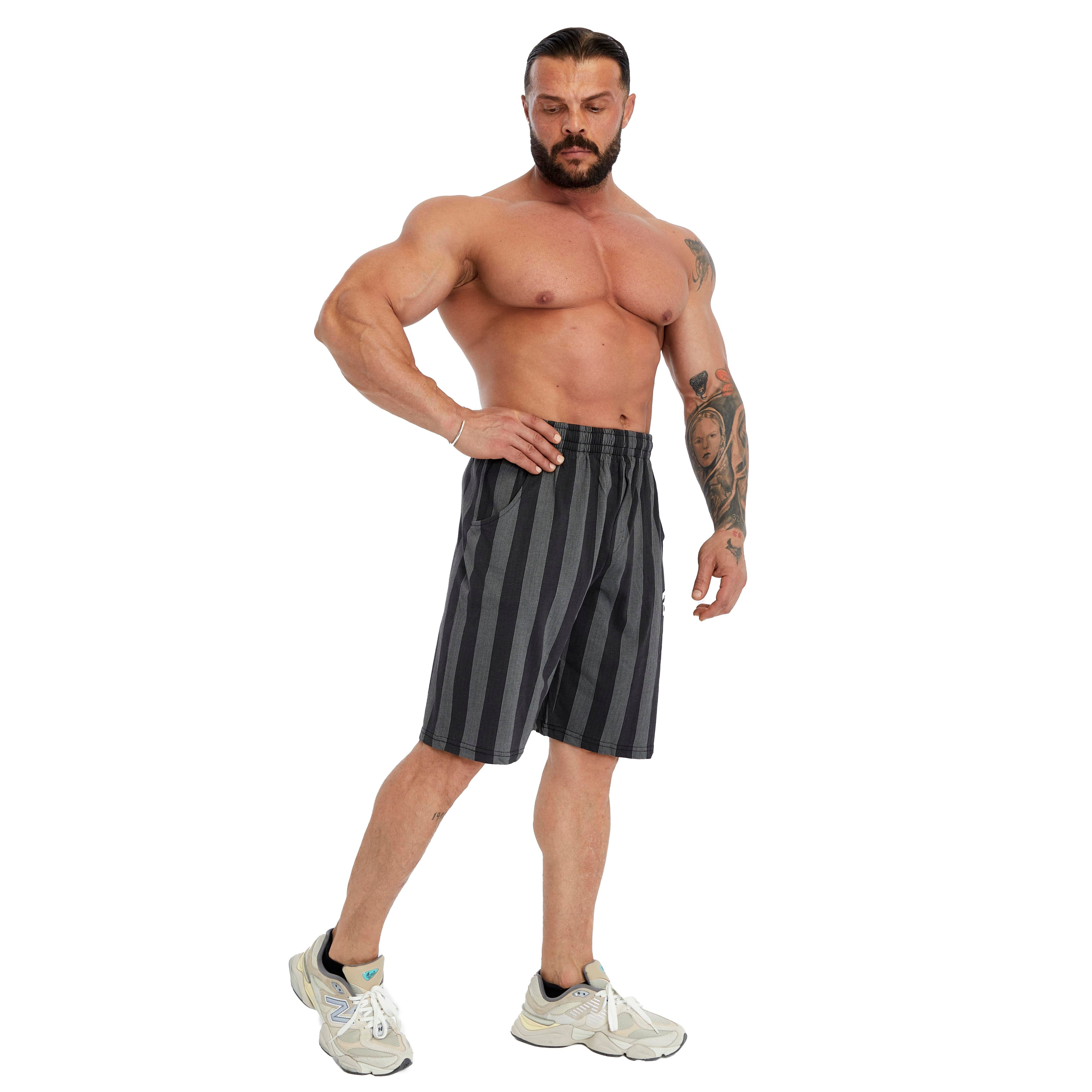 Men's Cotton Striped Shorts