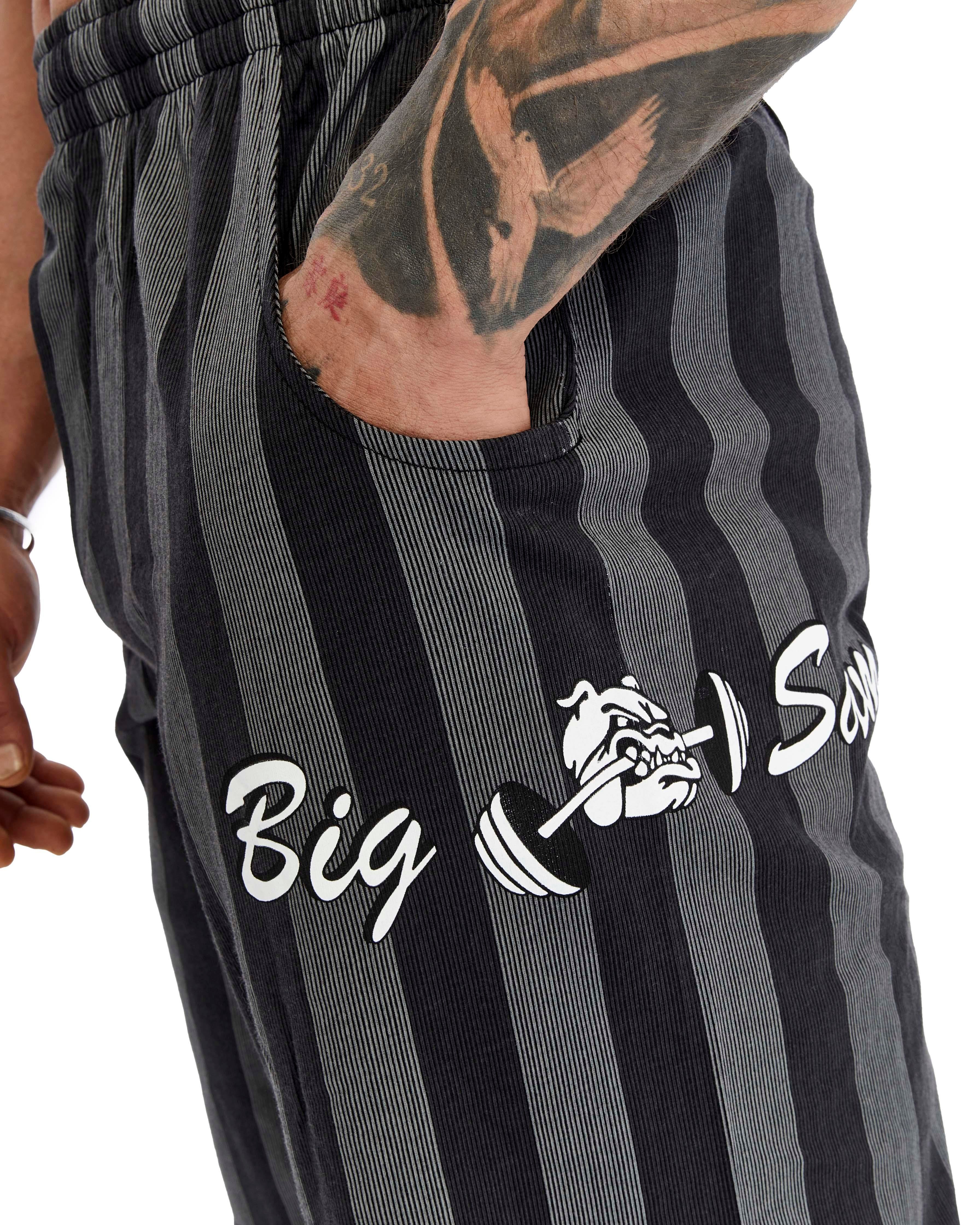 Men's Cotton Striped Shorts