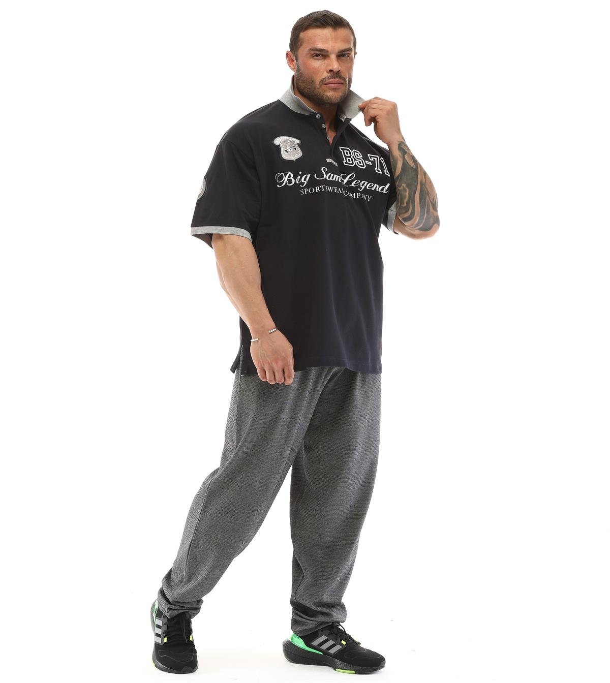 Men's Dark Blue Polo T-shirt