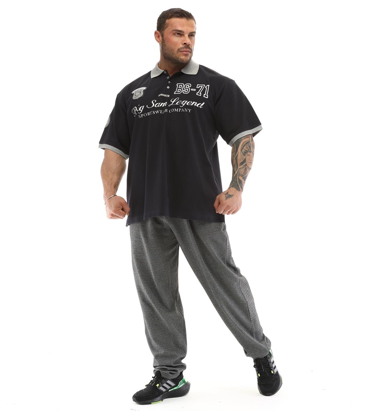 Men's Dark Blue Polo T-shirt