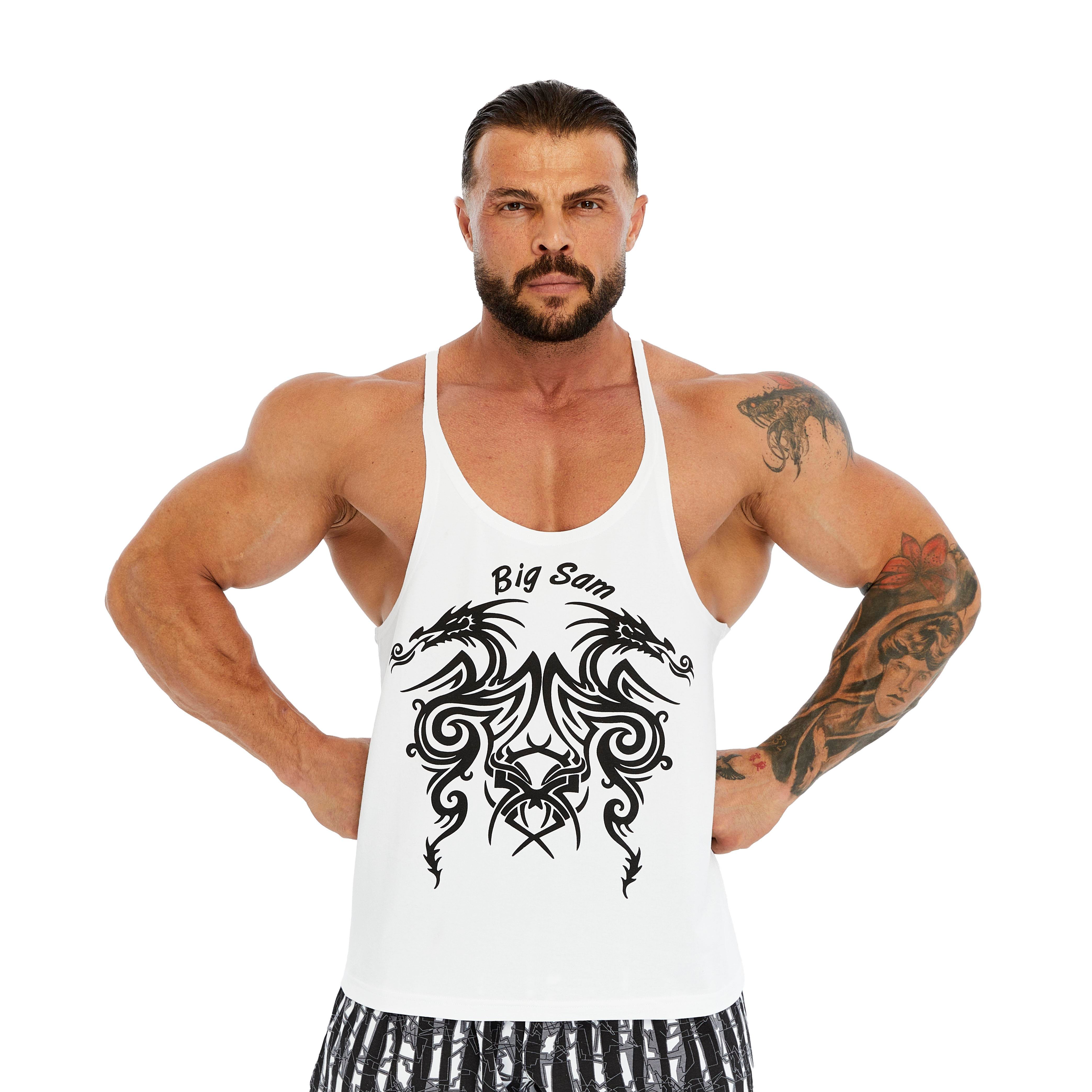 Men's Dragon Gym Tank Top