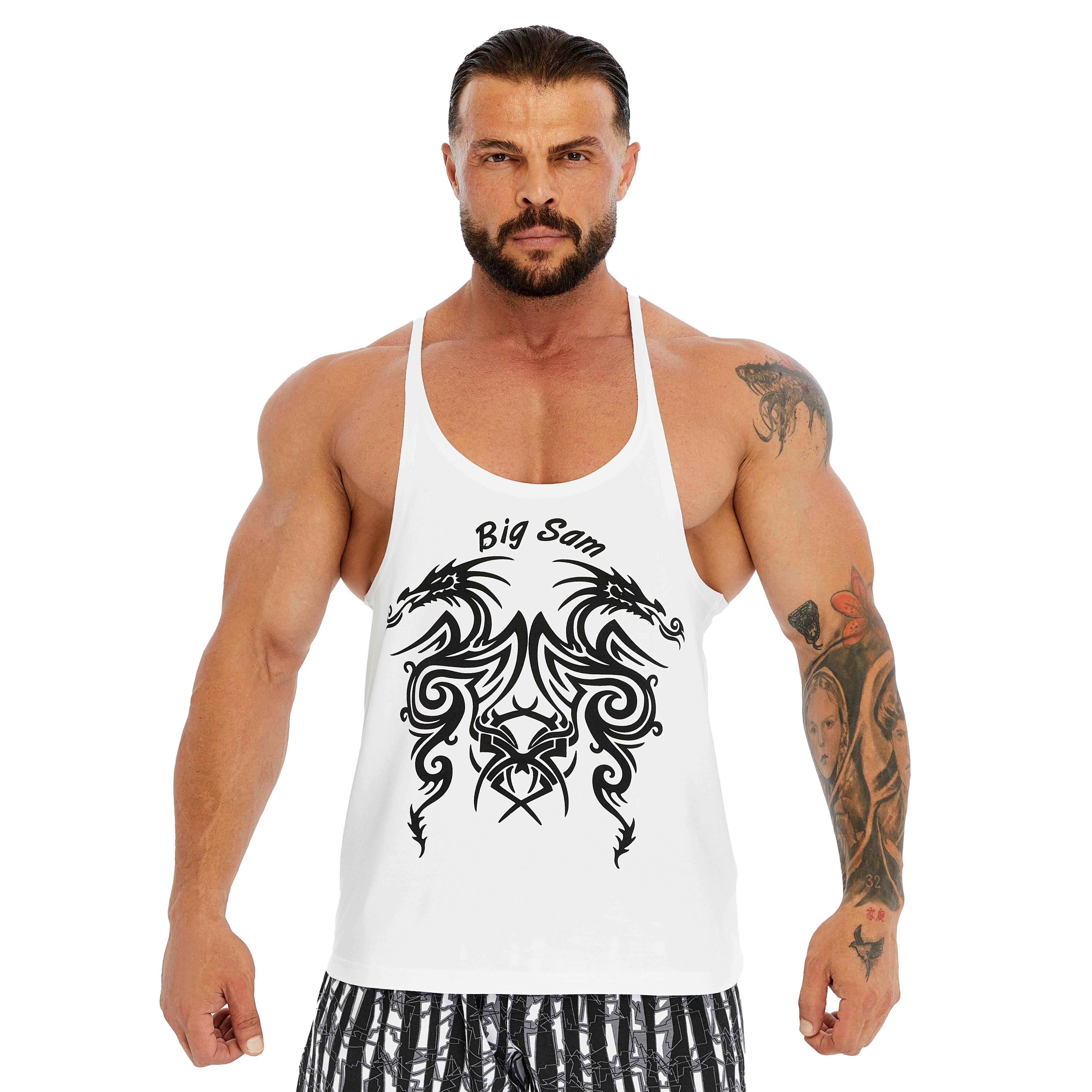 Men's Dragon Gym Tank Top