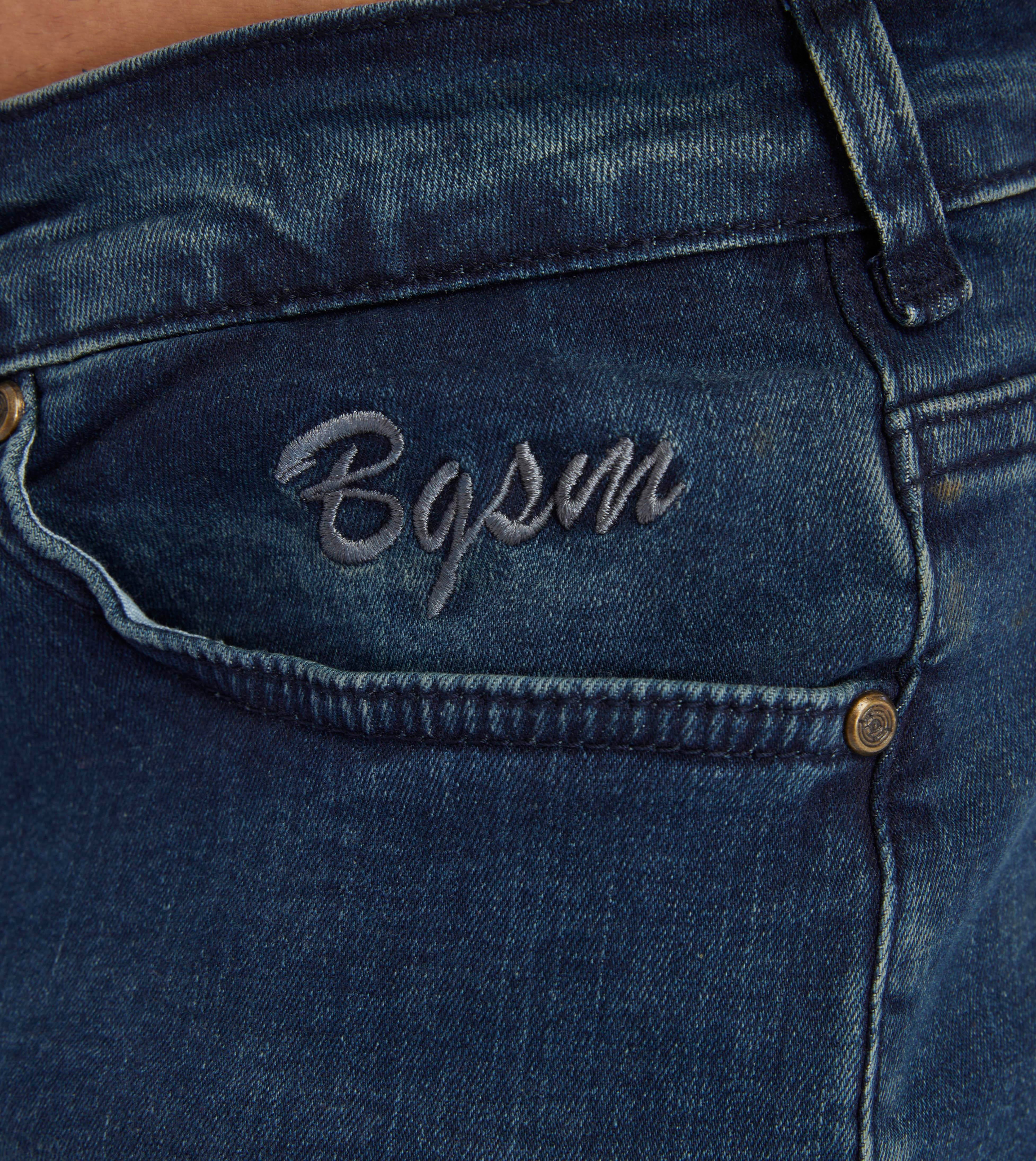 Men's Embroidered Jeans