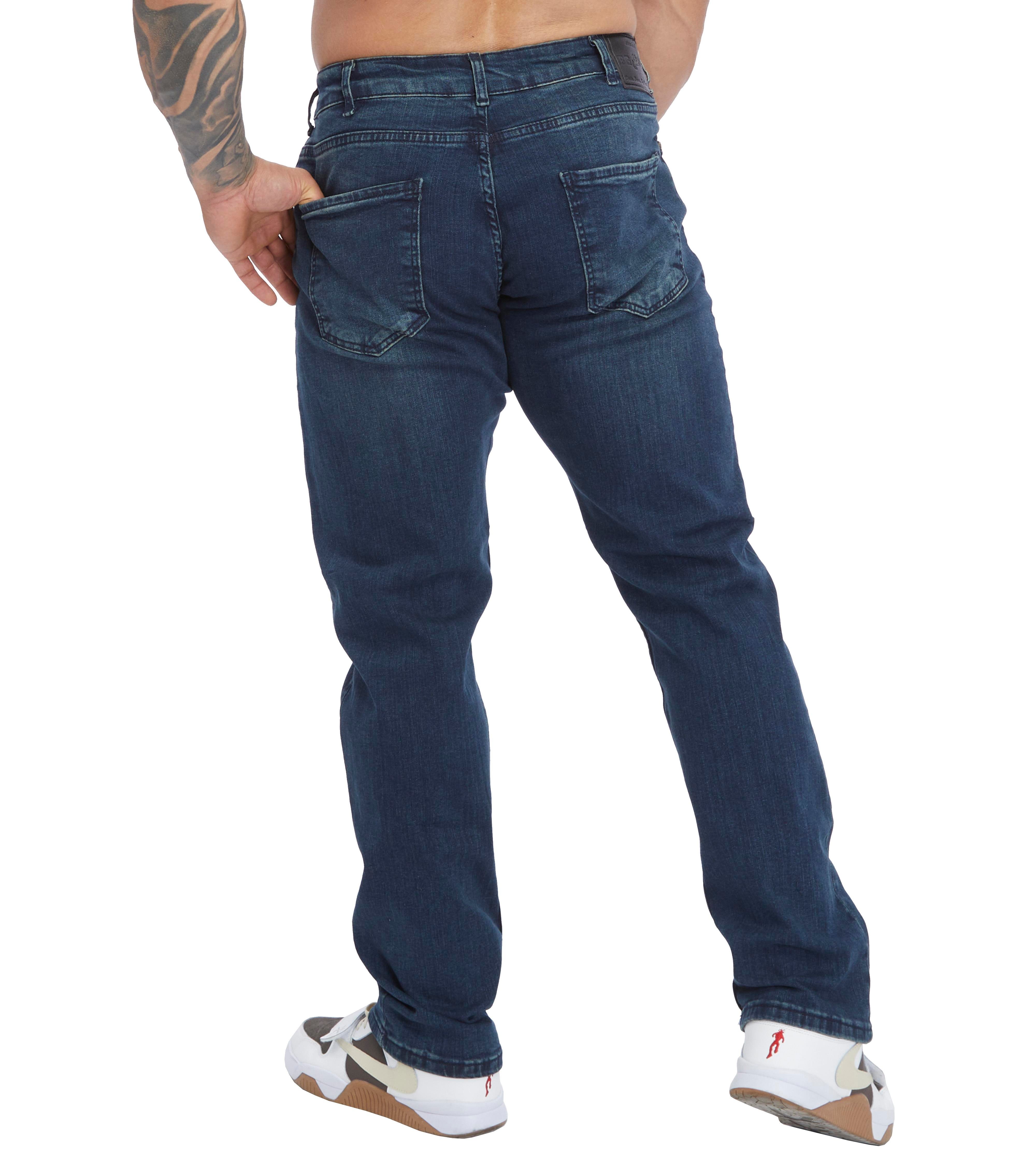 Men's Embroidered Jeans