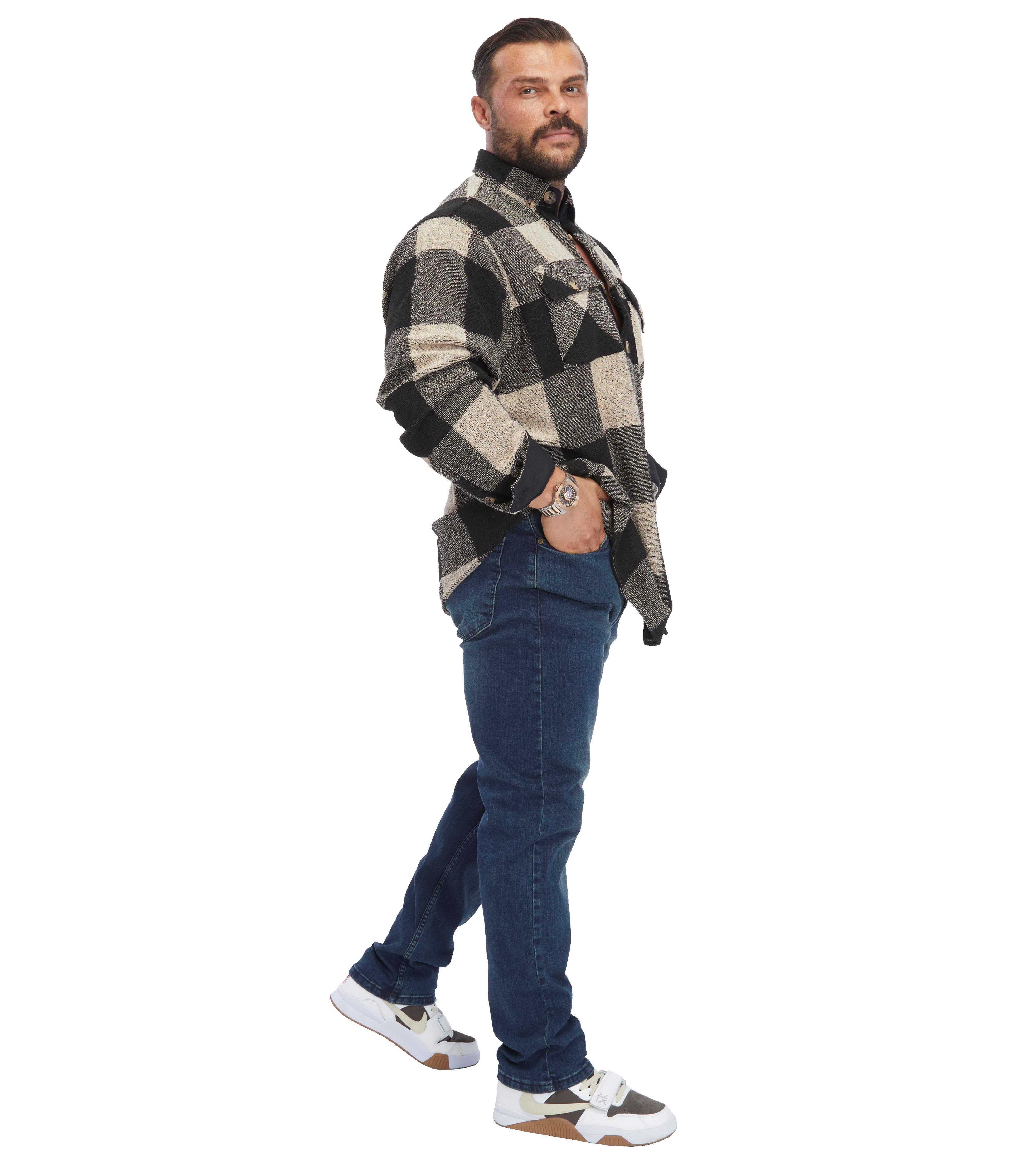 Men's Embroidered Jeans