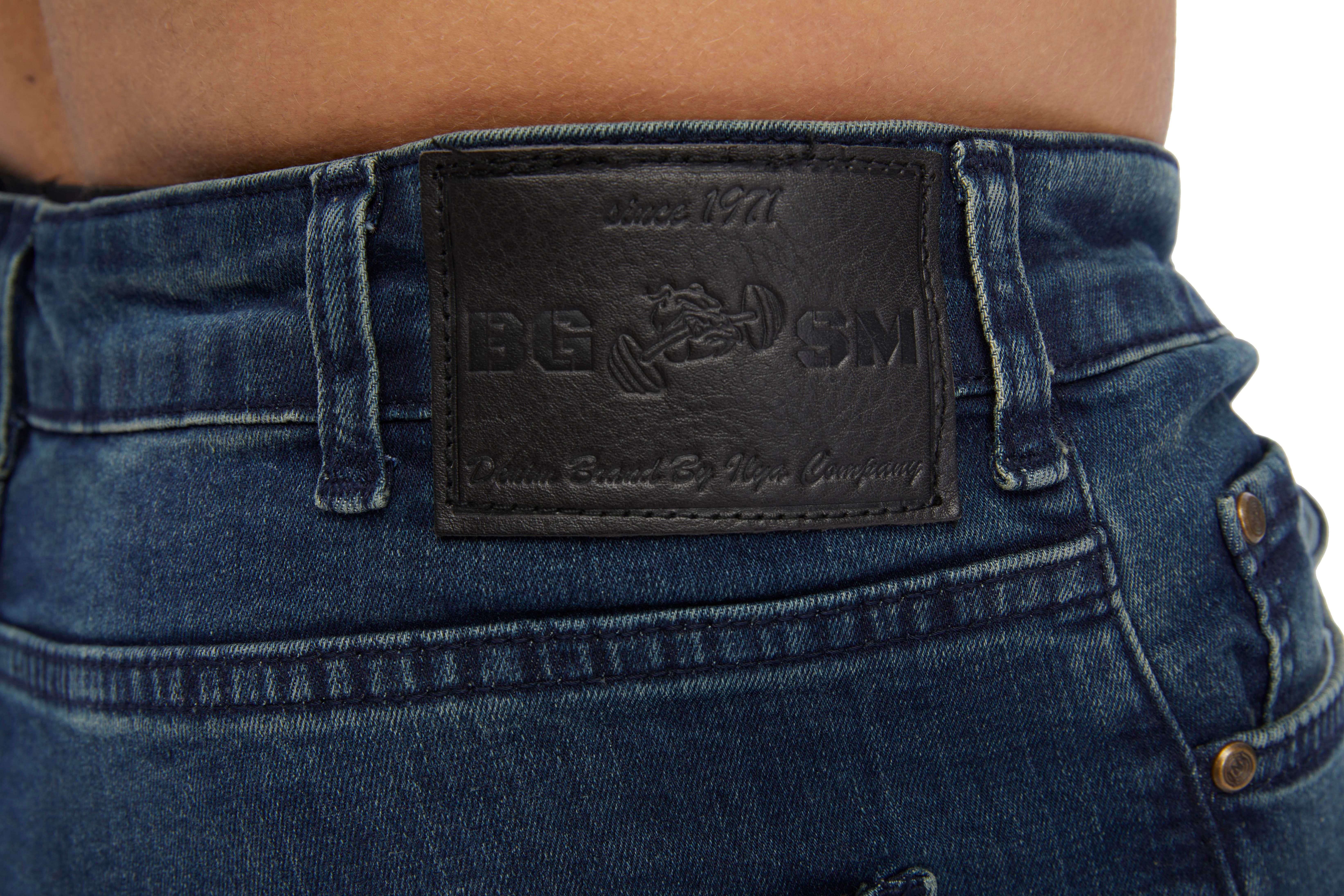 Men's Embroidered Jeans