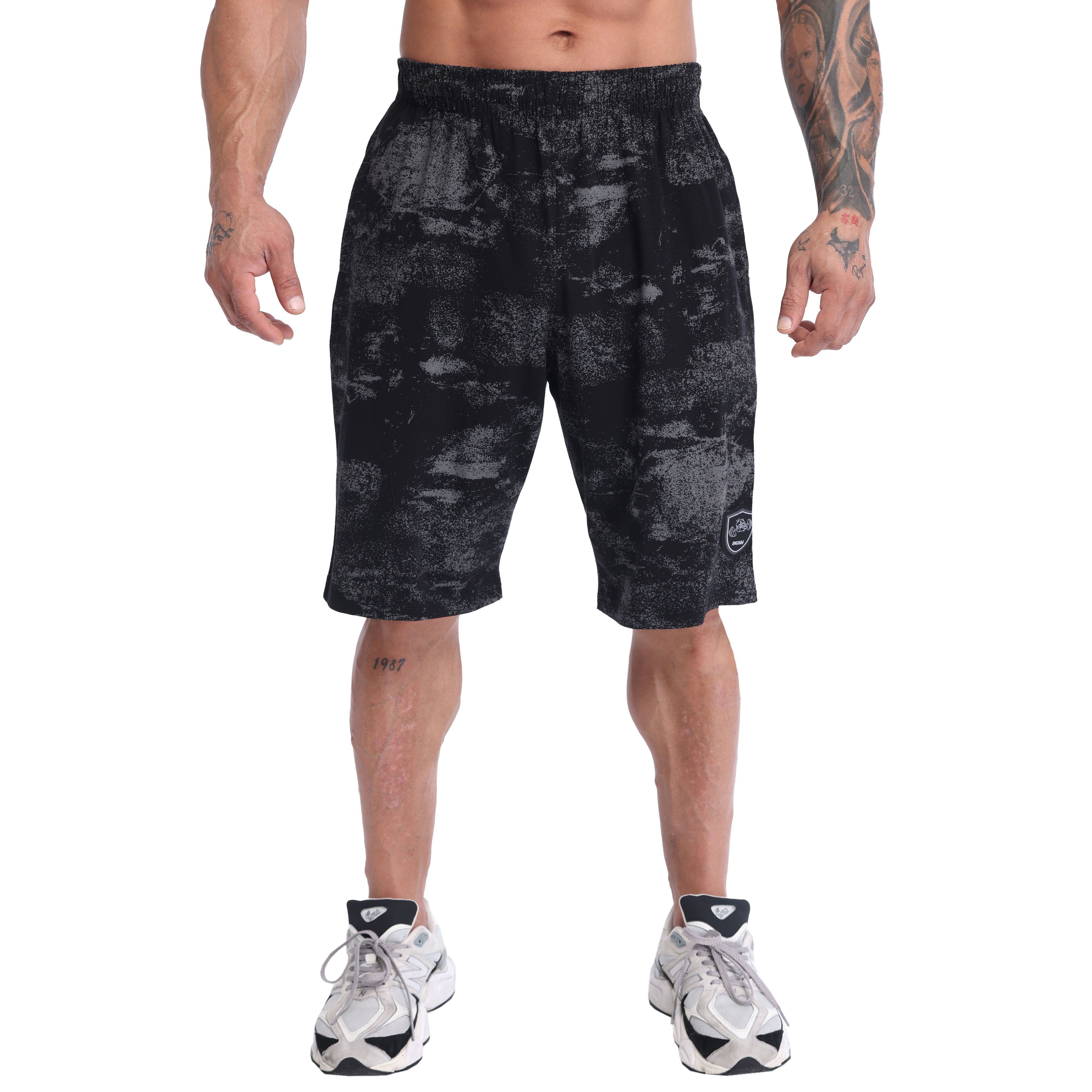 Men's Gym 100% Cotton Active Shorts