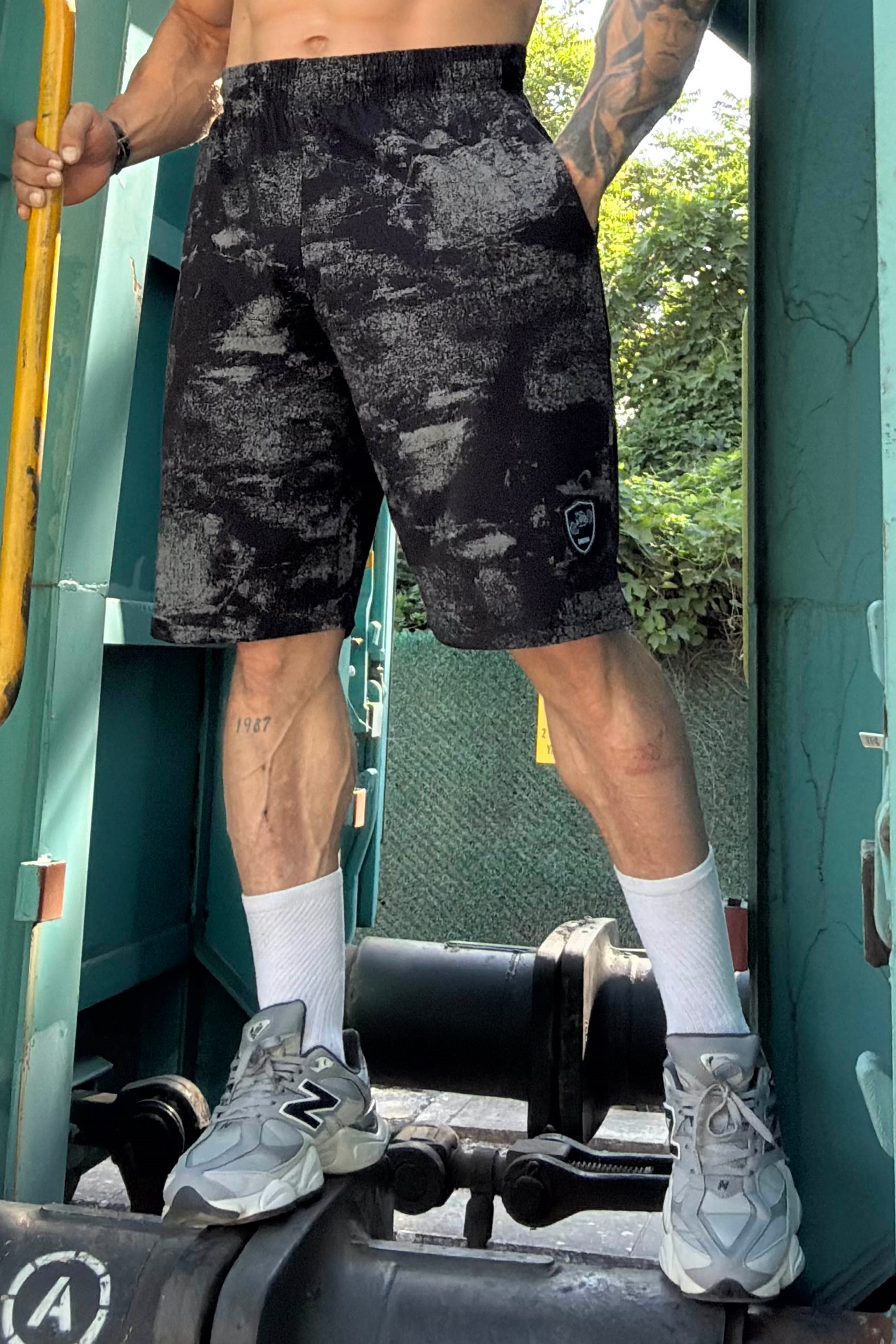Men's Gym 100% Cotton Active Shorts