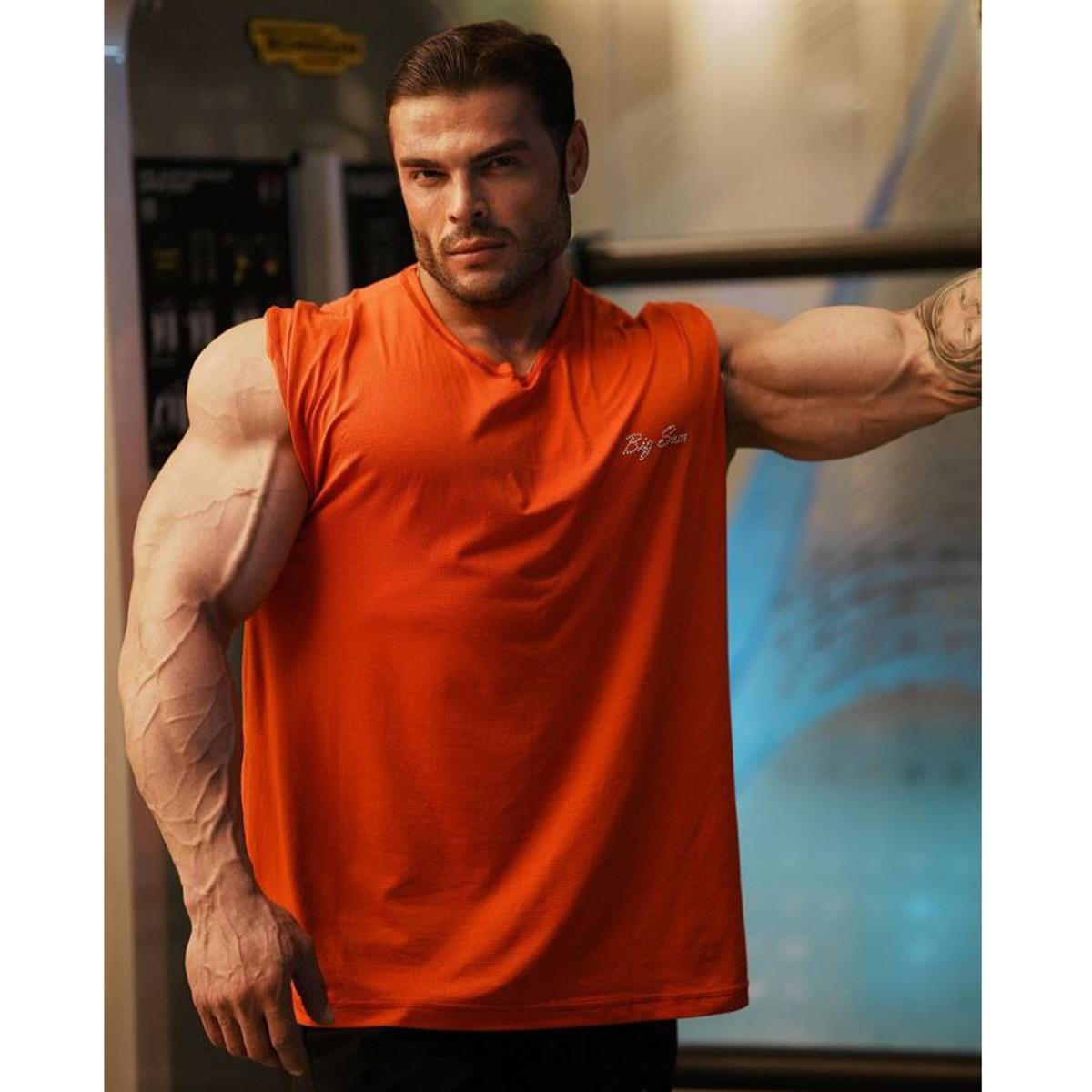 Men's Gym Sleeveless T-shirt