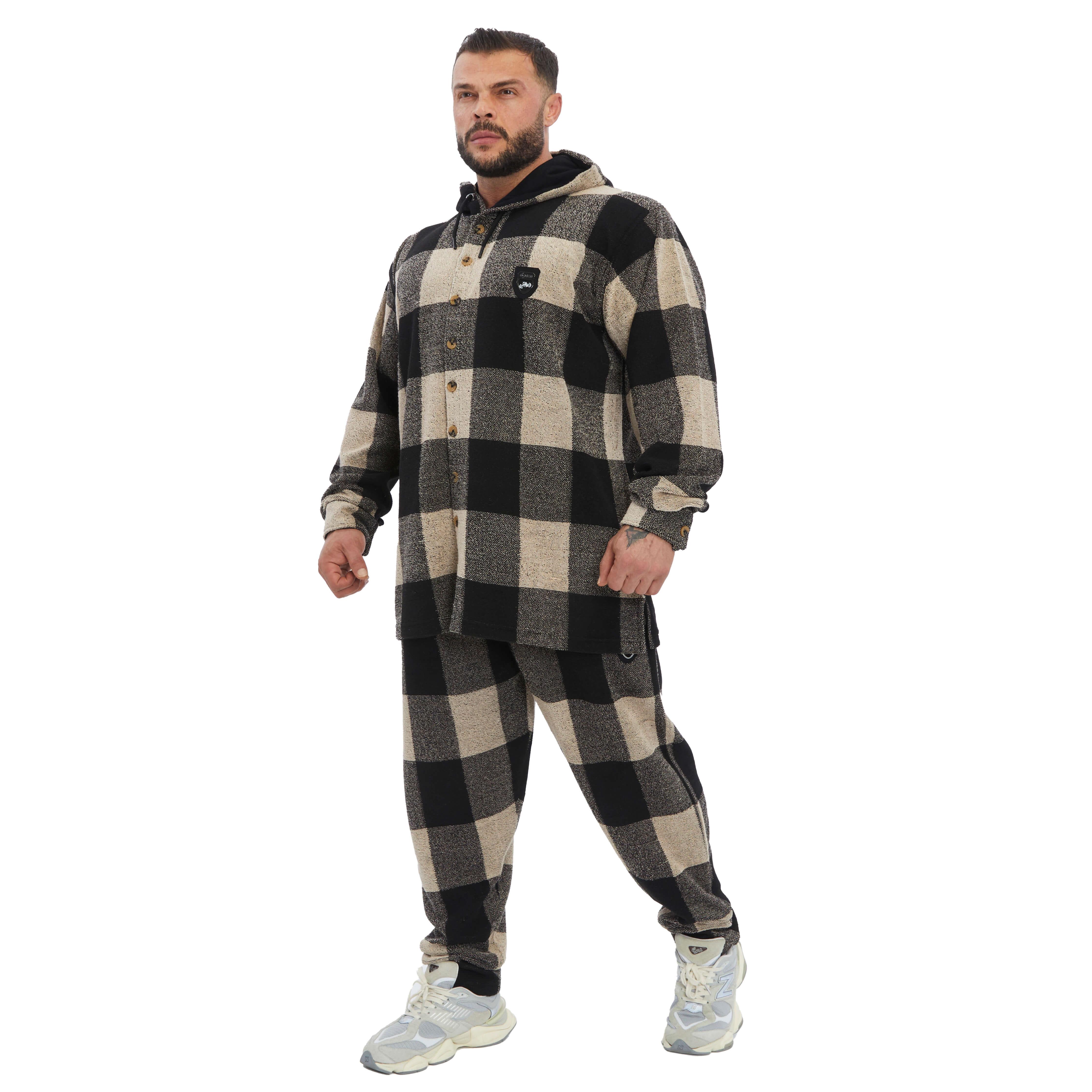 Men's Hooded Overshirt Winter Jacket