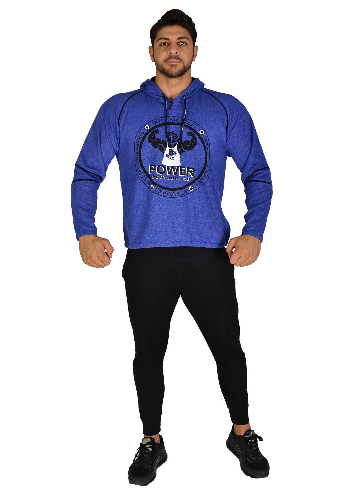 Men's Hooded Winter Sweatshirt