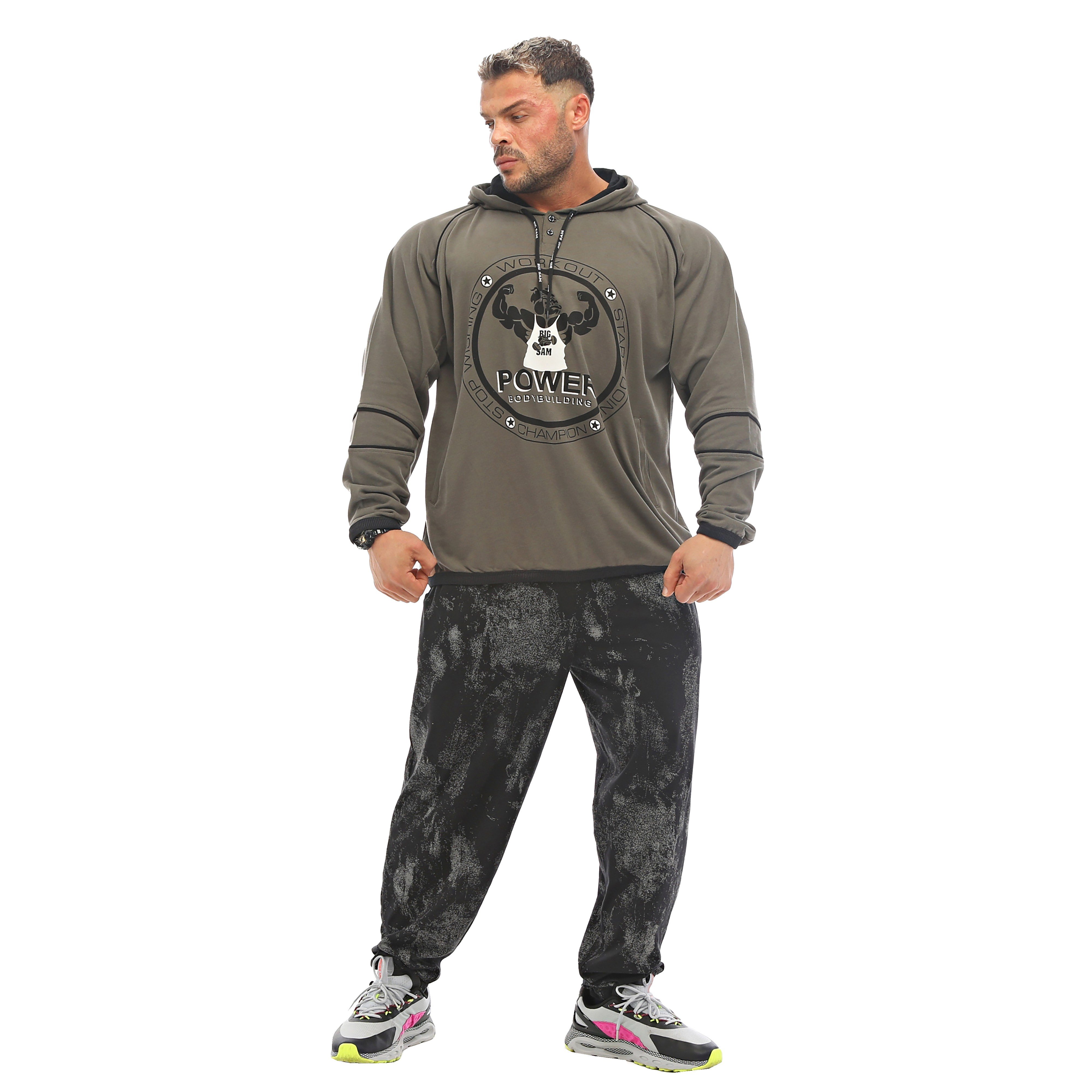 Men's Hooded Winter Sweatshirt