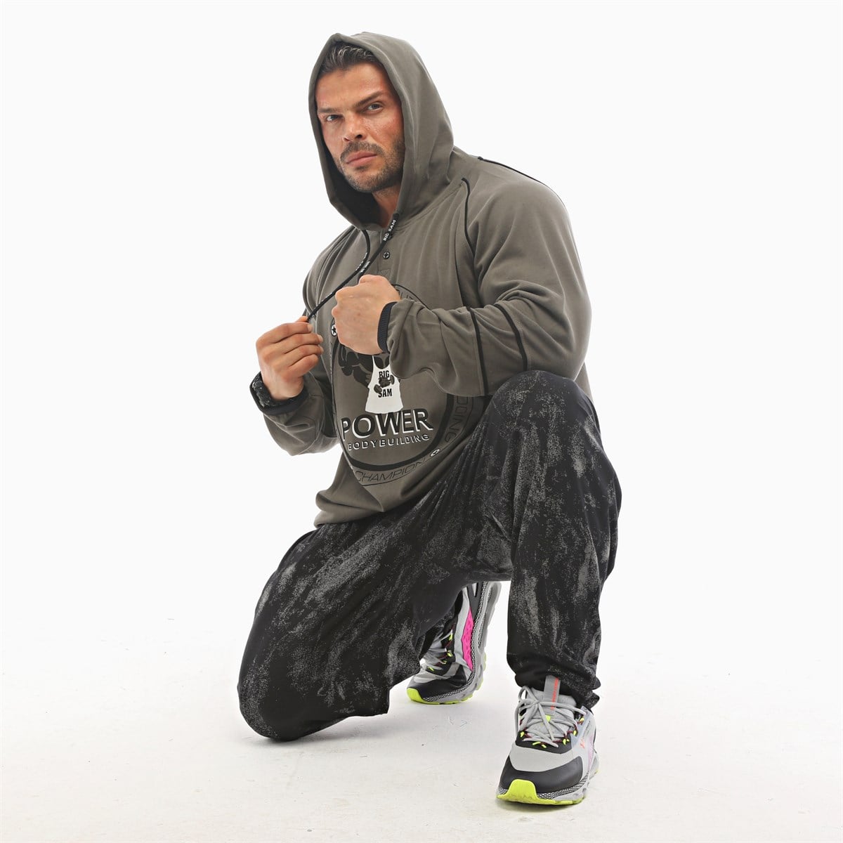 Men's Hooded Winter Sweatshirt