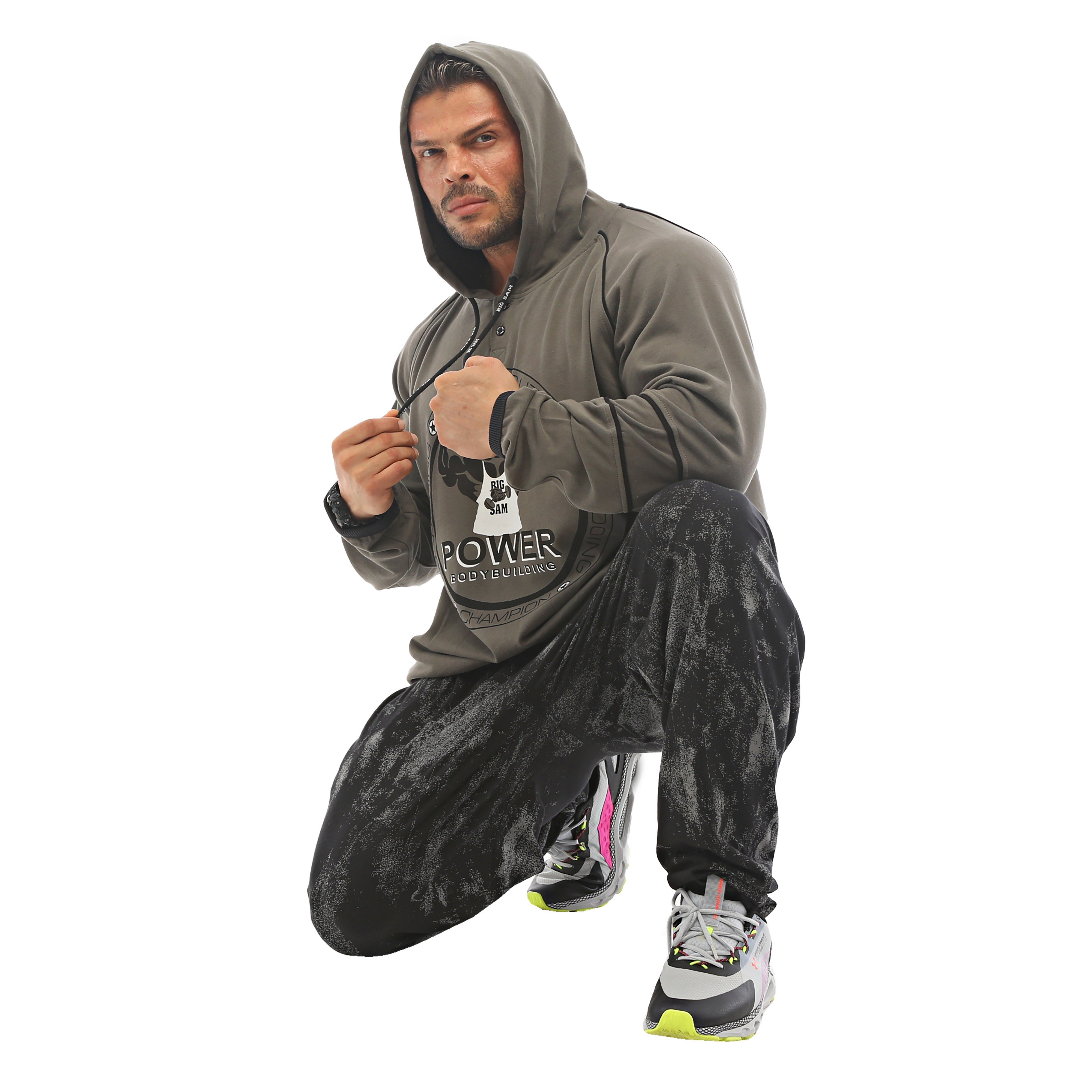 Men's Hooded Winter Sweatshirt