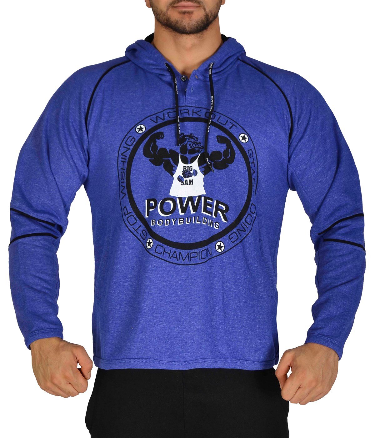 Men's Hooded Winter Sweatshirt