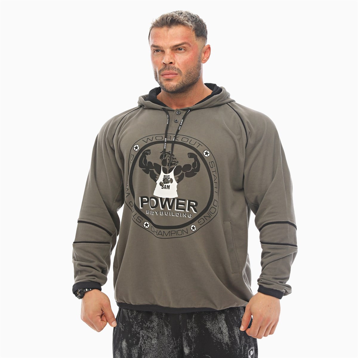 Men's Hooded Winter Sweatshirt