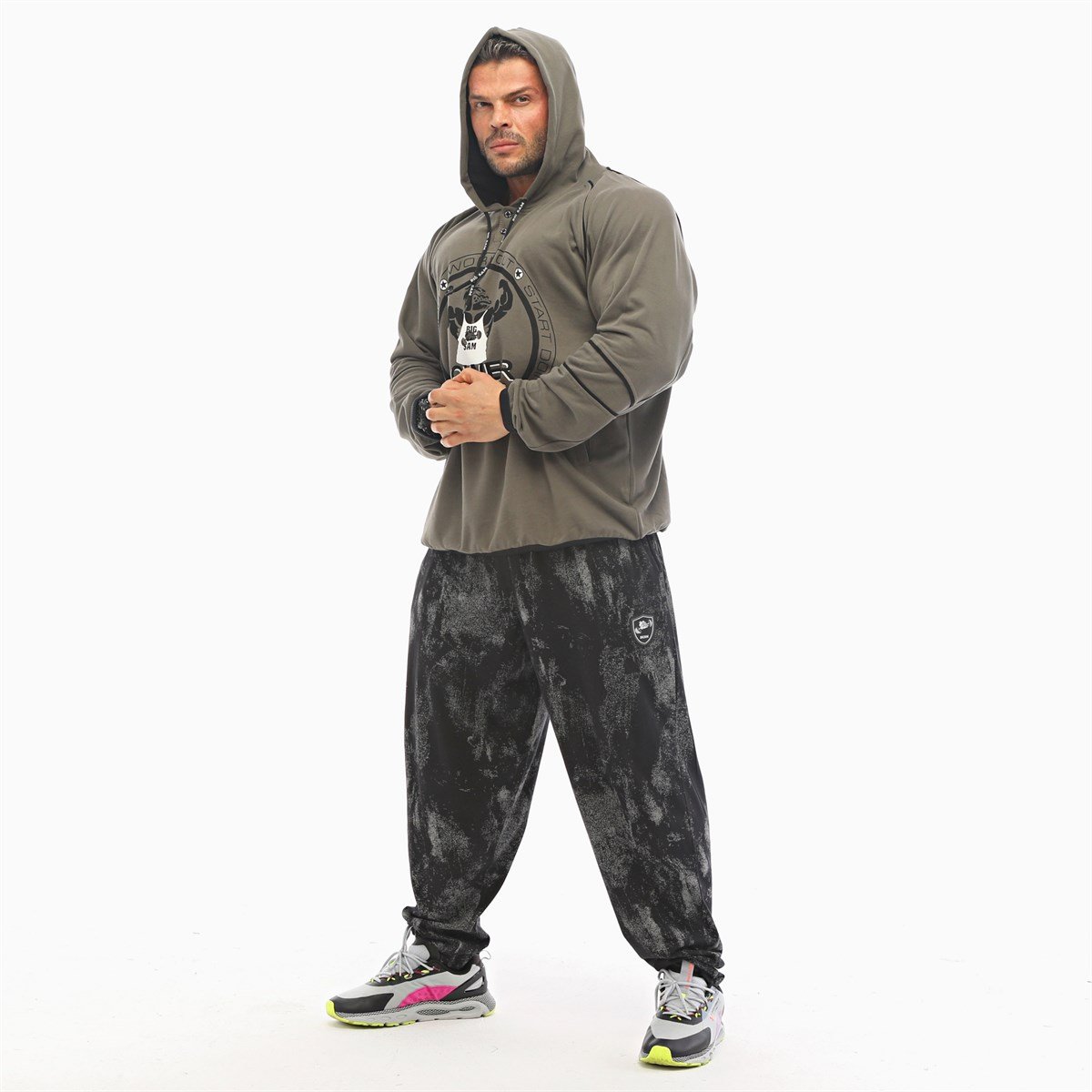 Men's Hooded Winter Sweatshirt