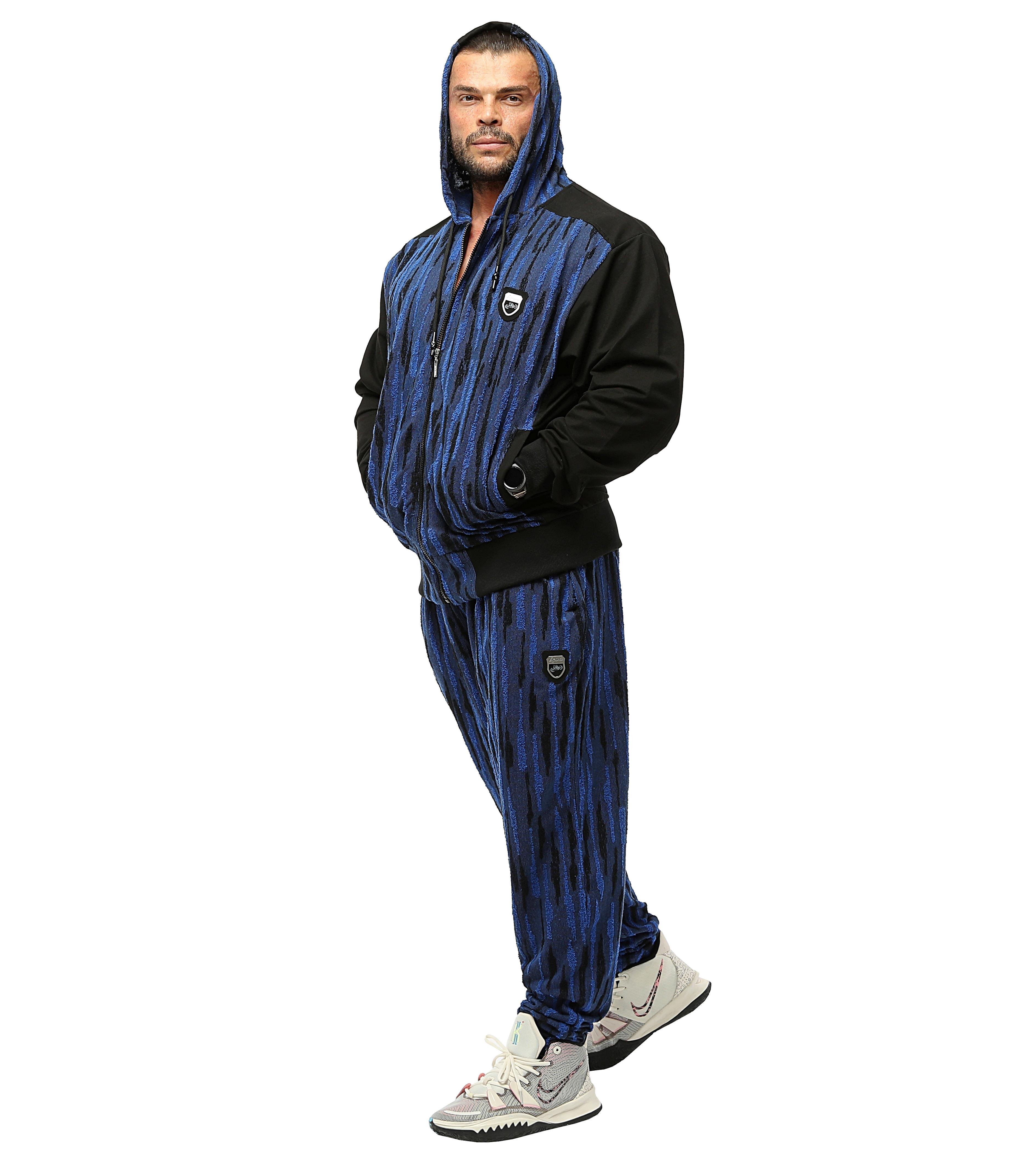 Men's Hooded Winter Towel Jacket