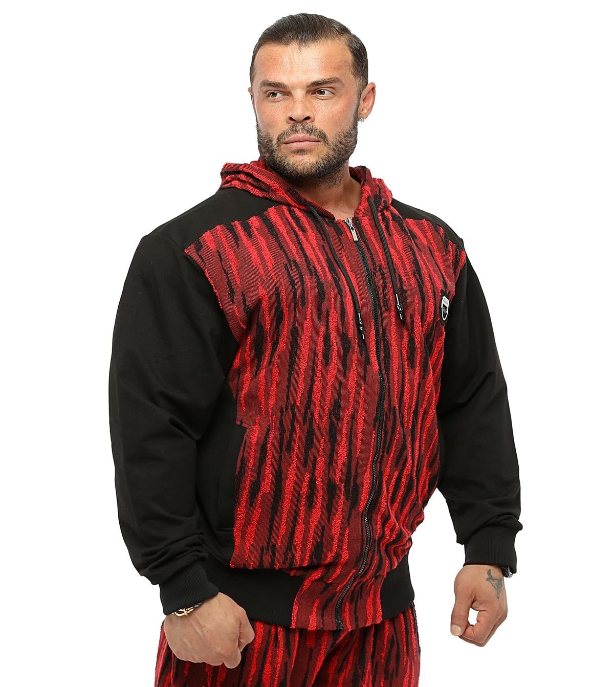 Men's Hooded Winter Towel Jacket