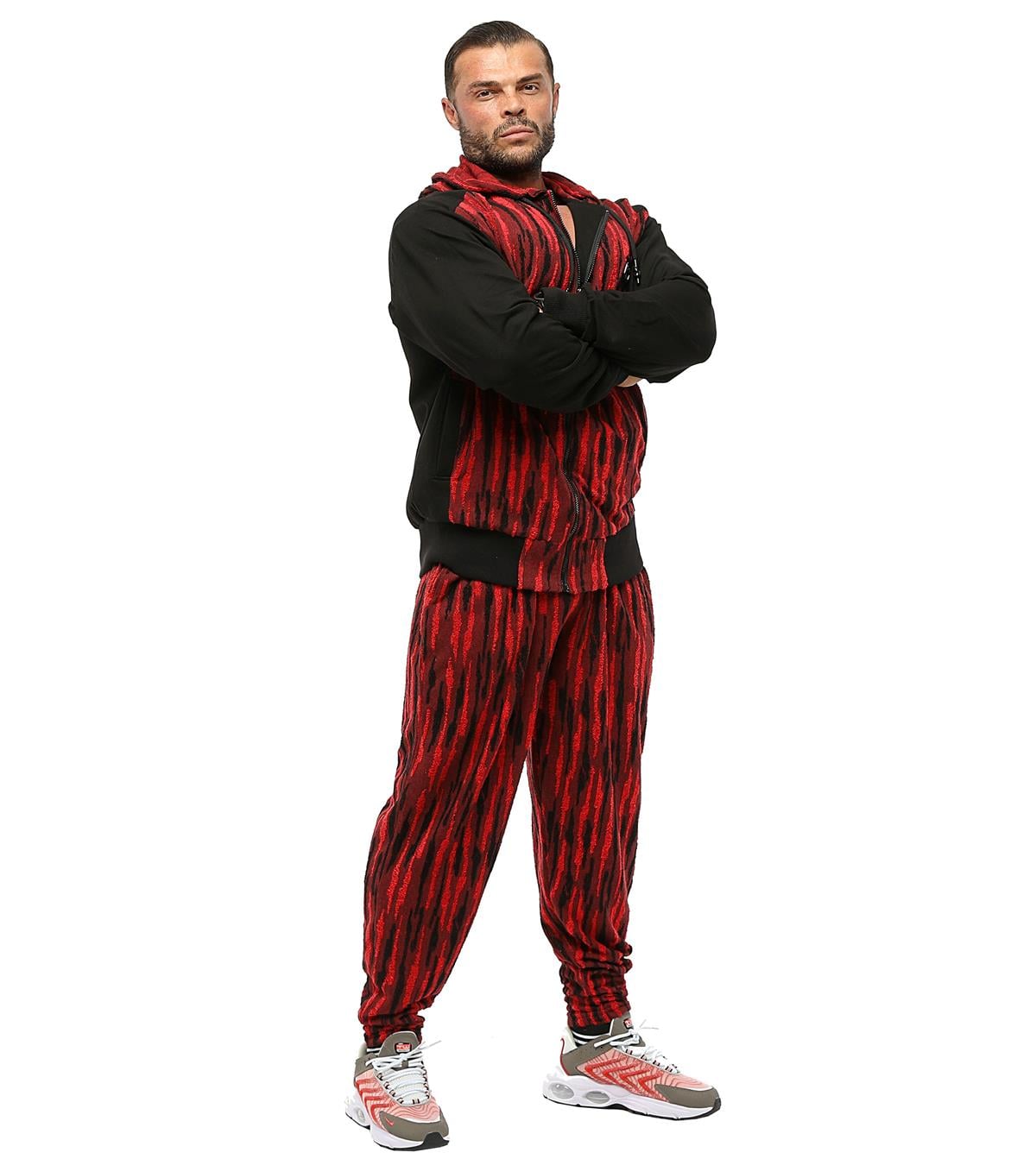 Men's Hooded Winter Towel Jacket