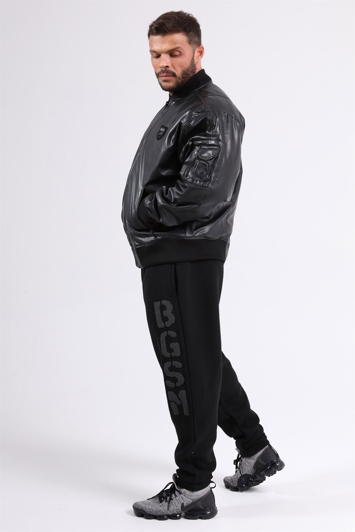 Men's Leather Pilot Jacket