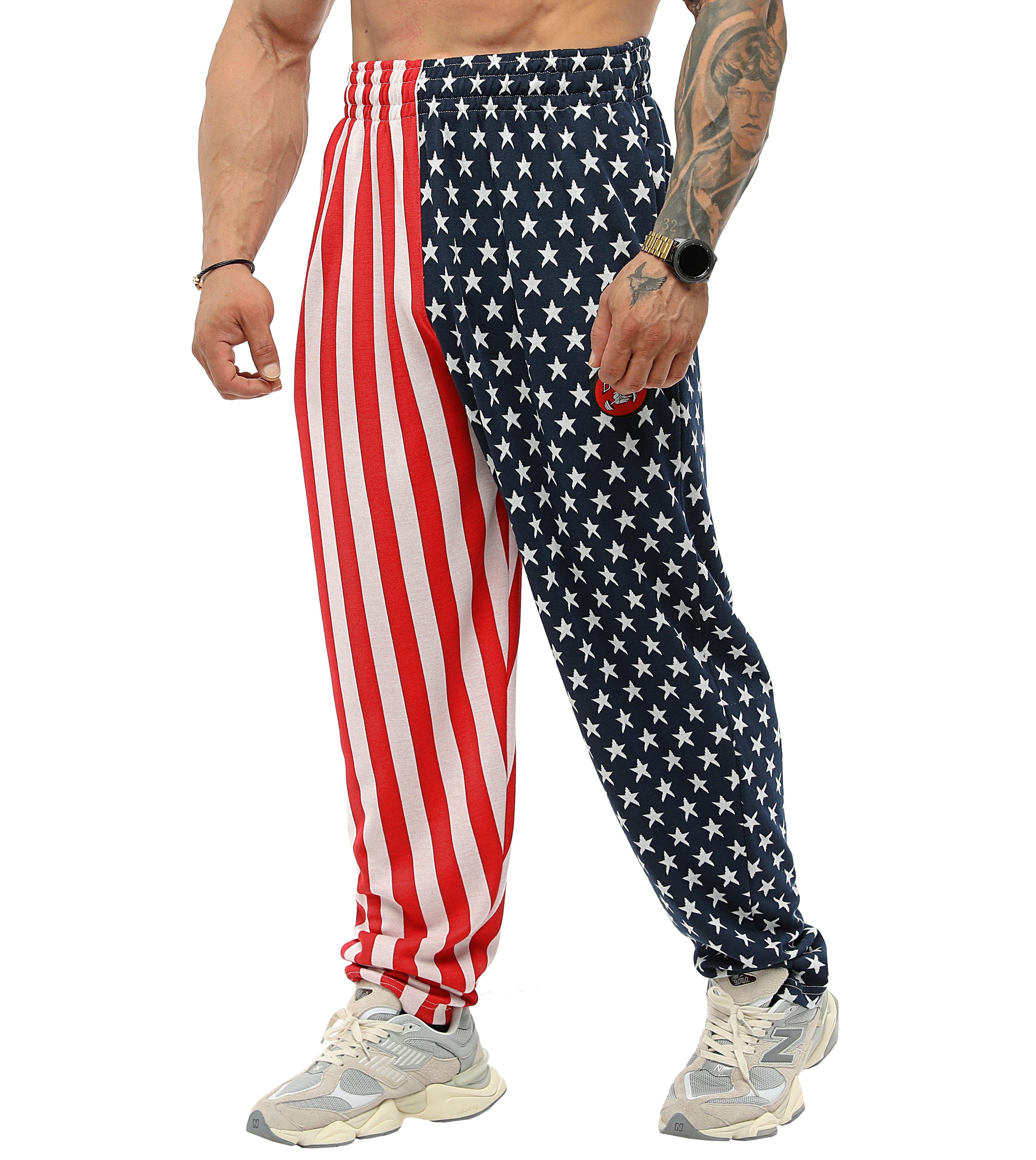 Men's Loose Fit American Sweatpants