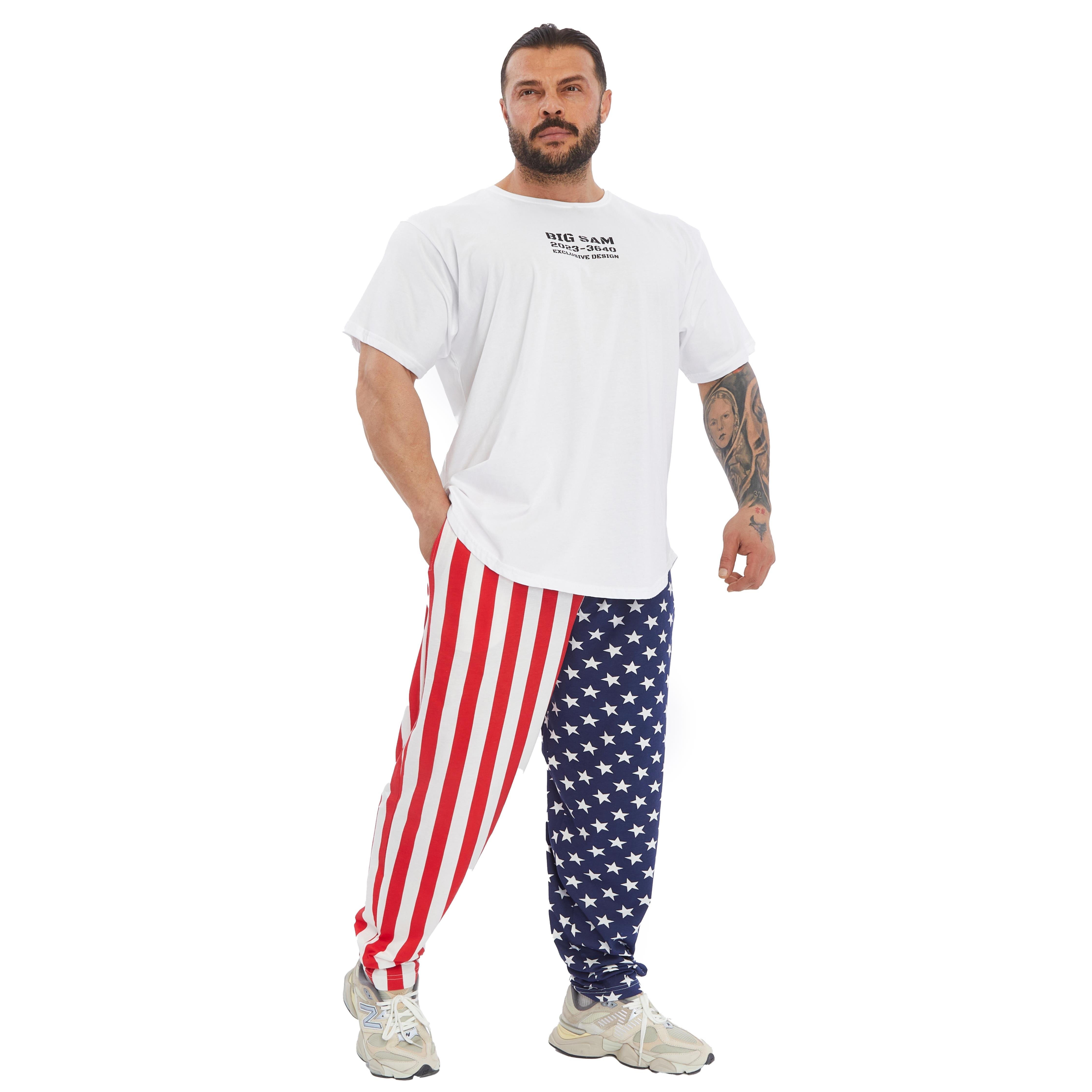 Men's Loose Fit American Sweatpants