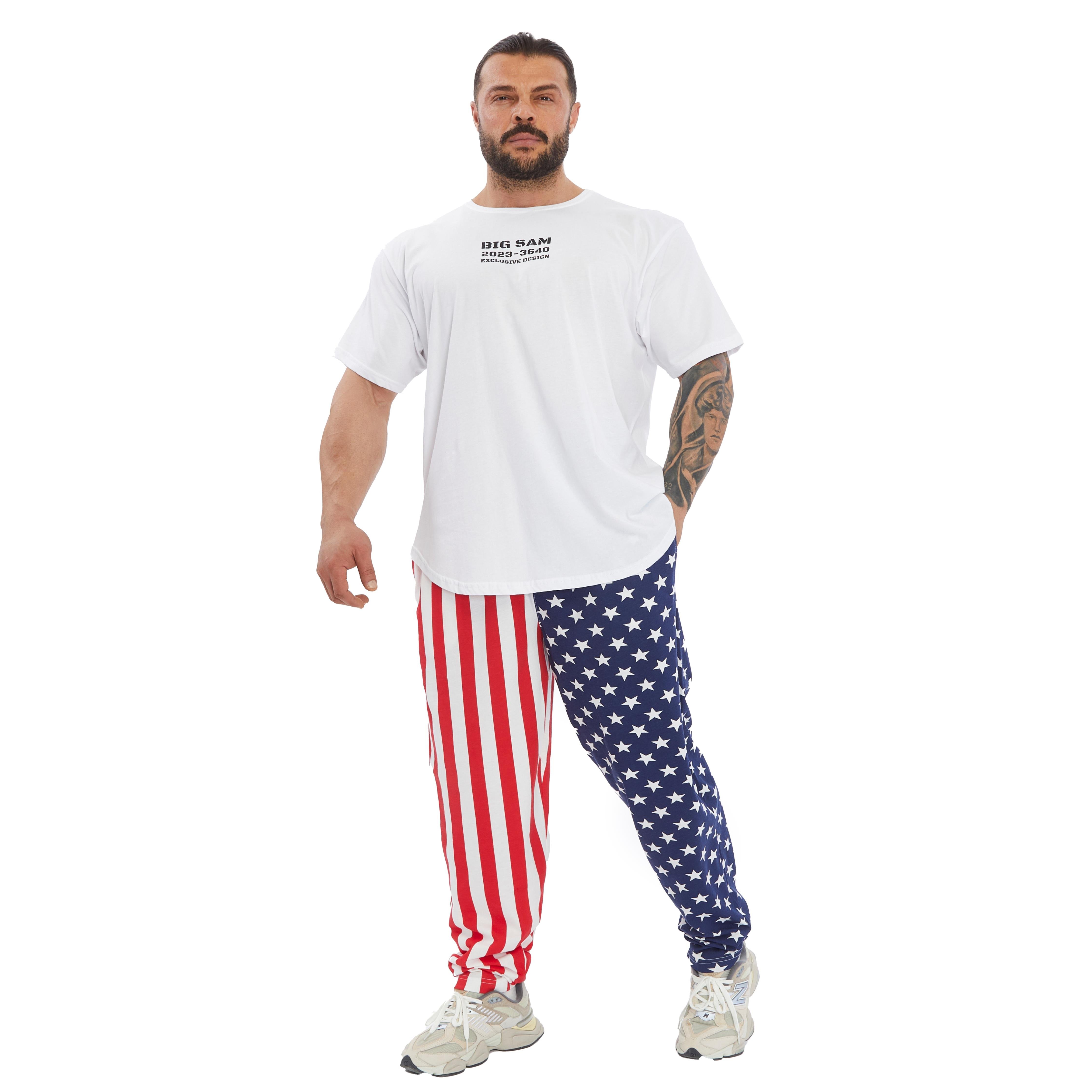 Men's Loose Fit American Sweatpants