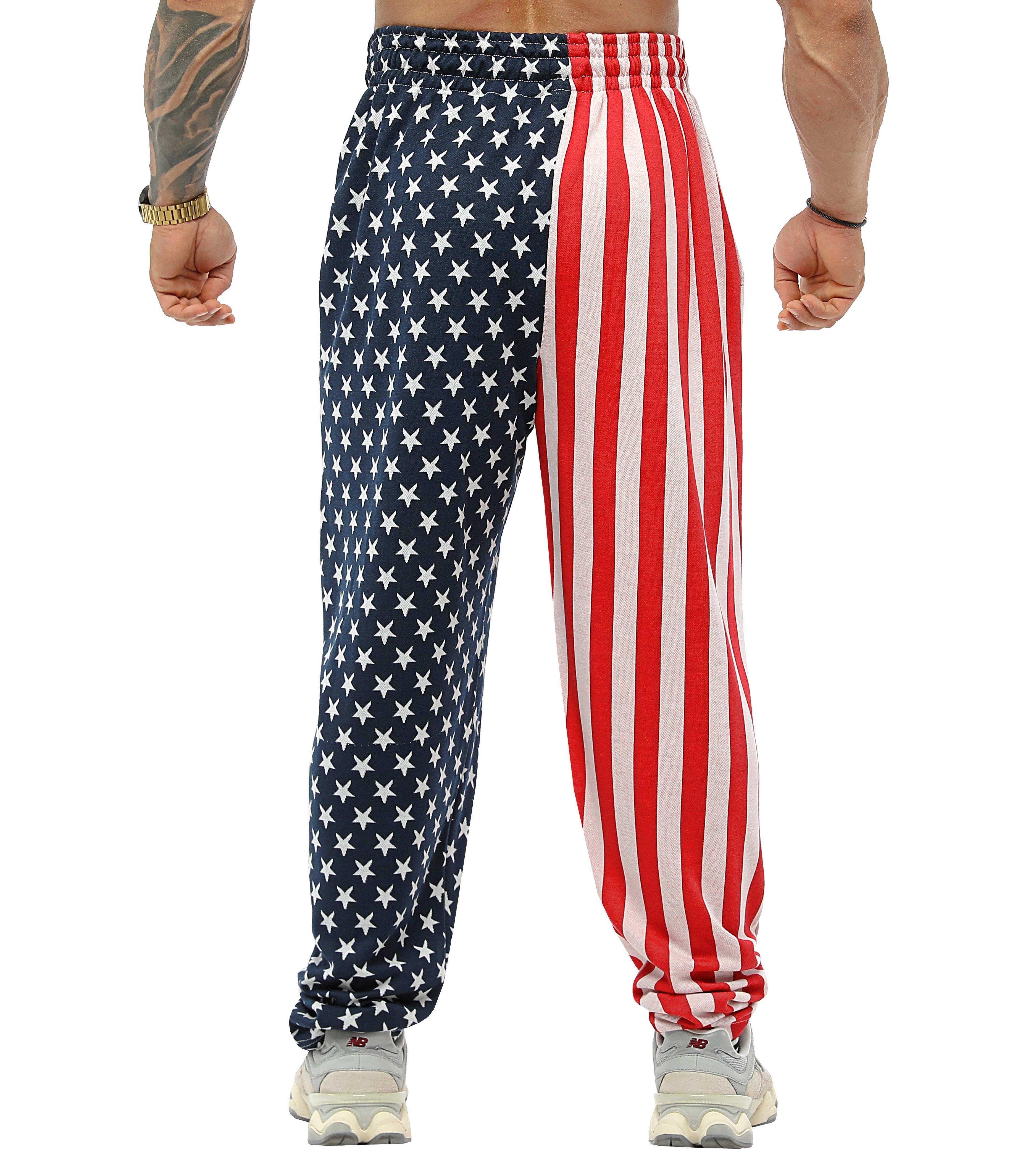 Men's Loose Fit American Sweatpants