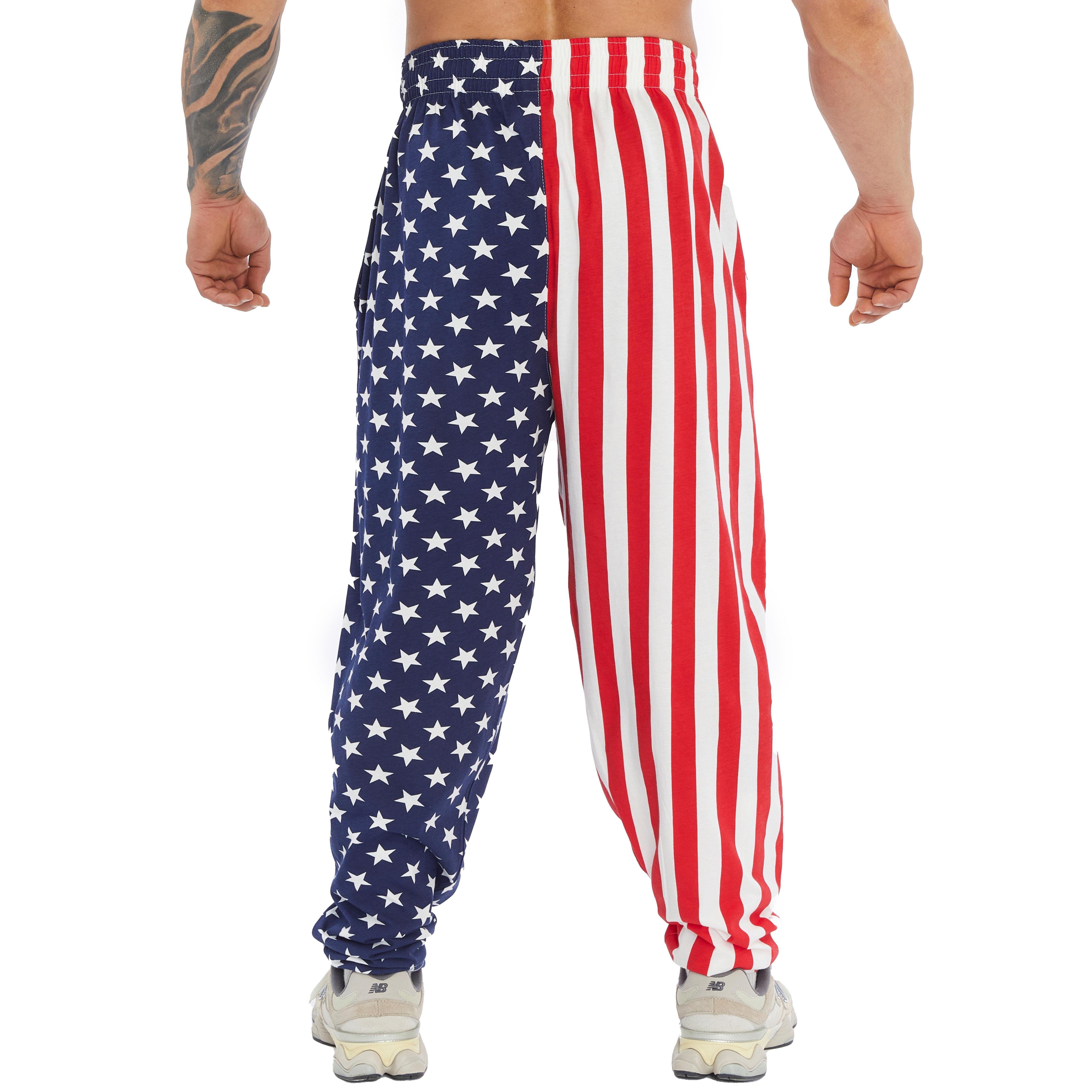 Men's Loose Fit American Sweatpants
