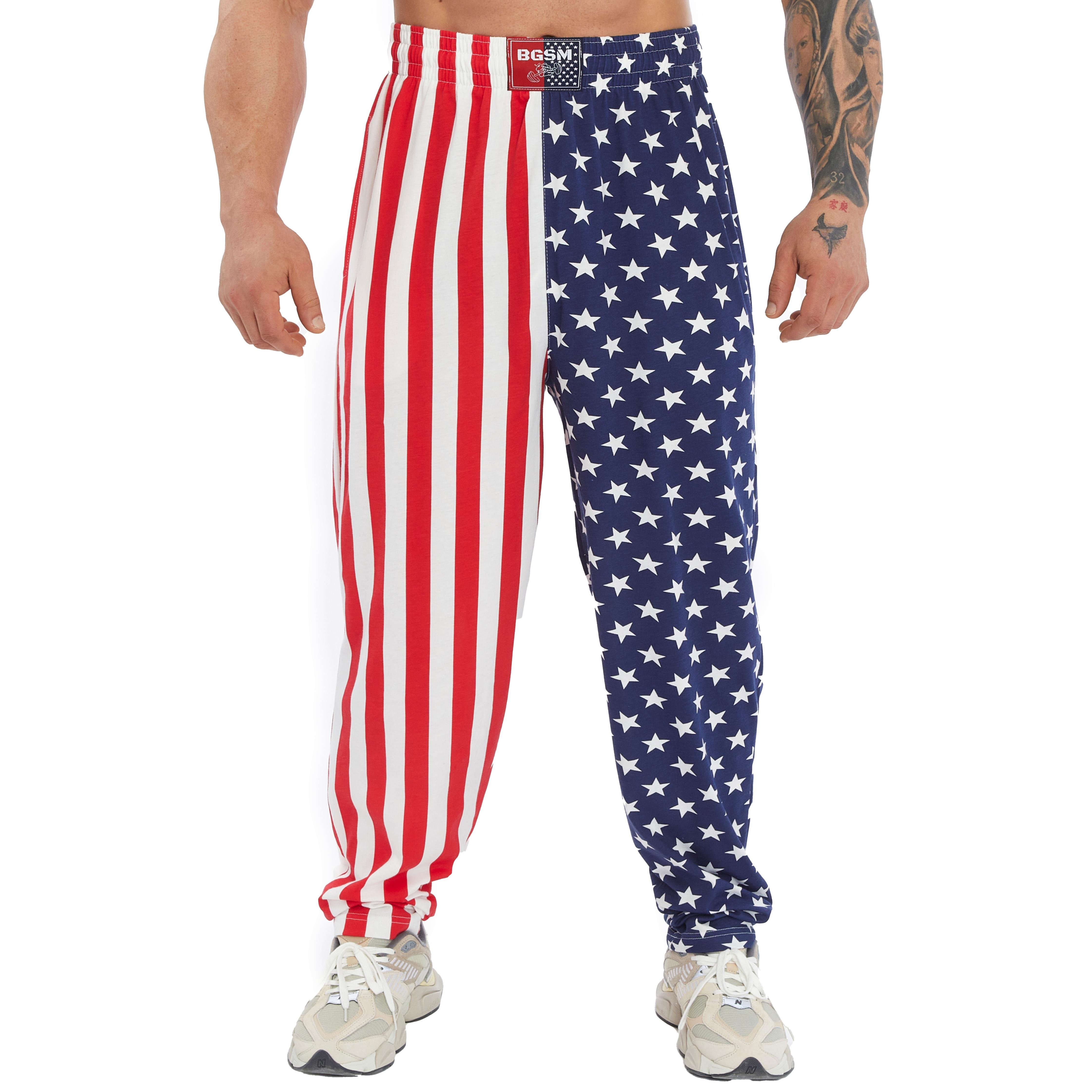 Men's Loose Fit American Sweatpants