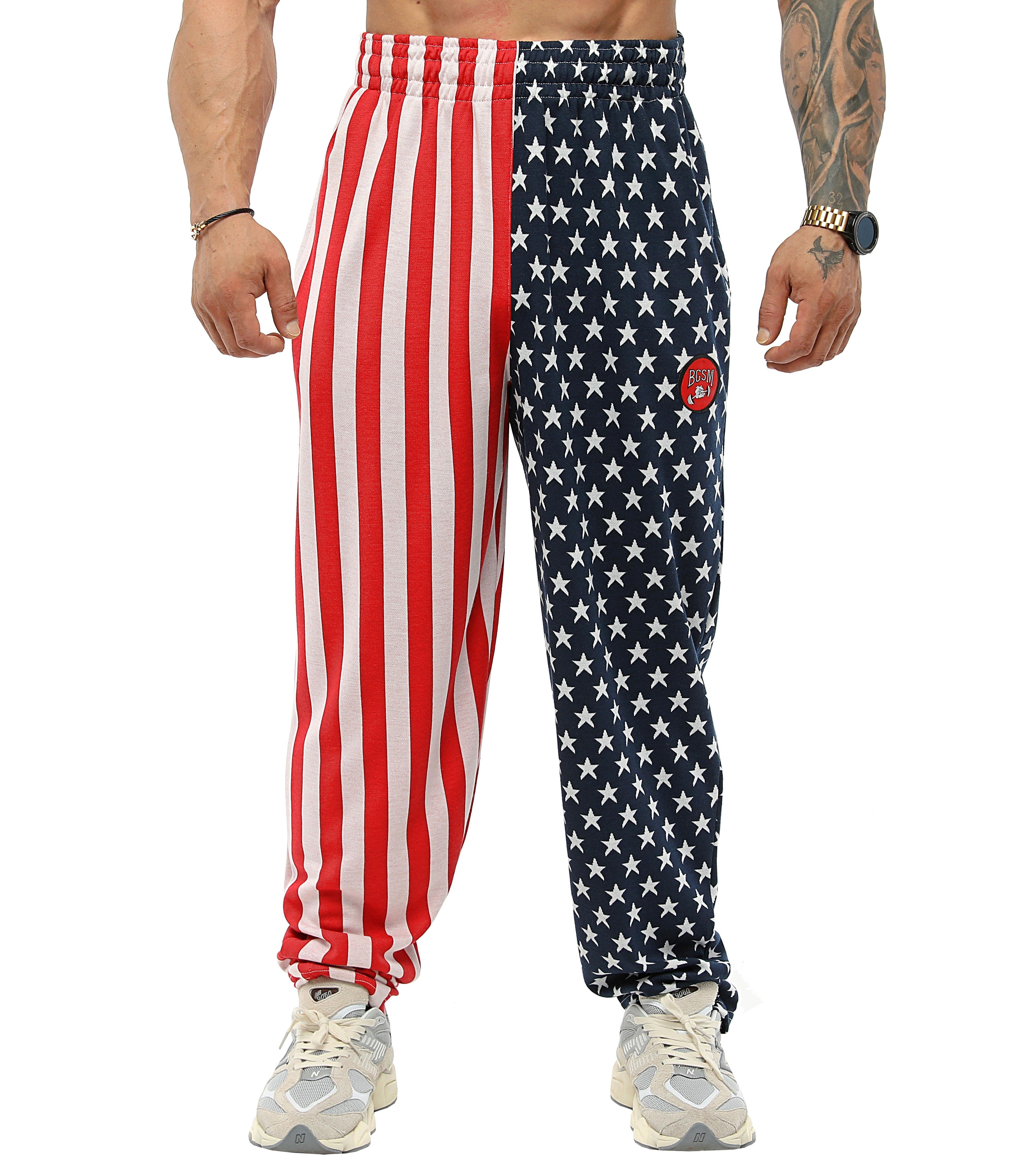 Men's Loose Fit American Sweatpants