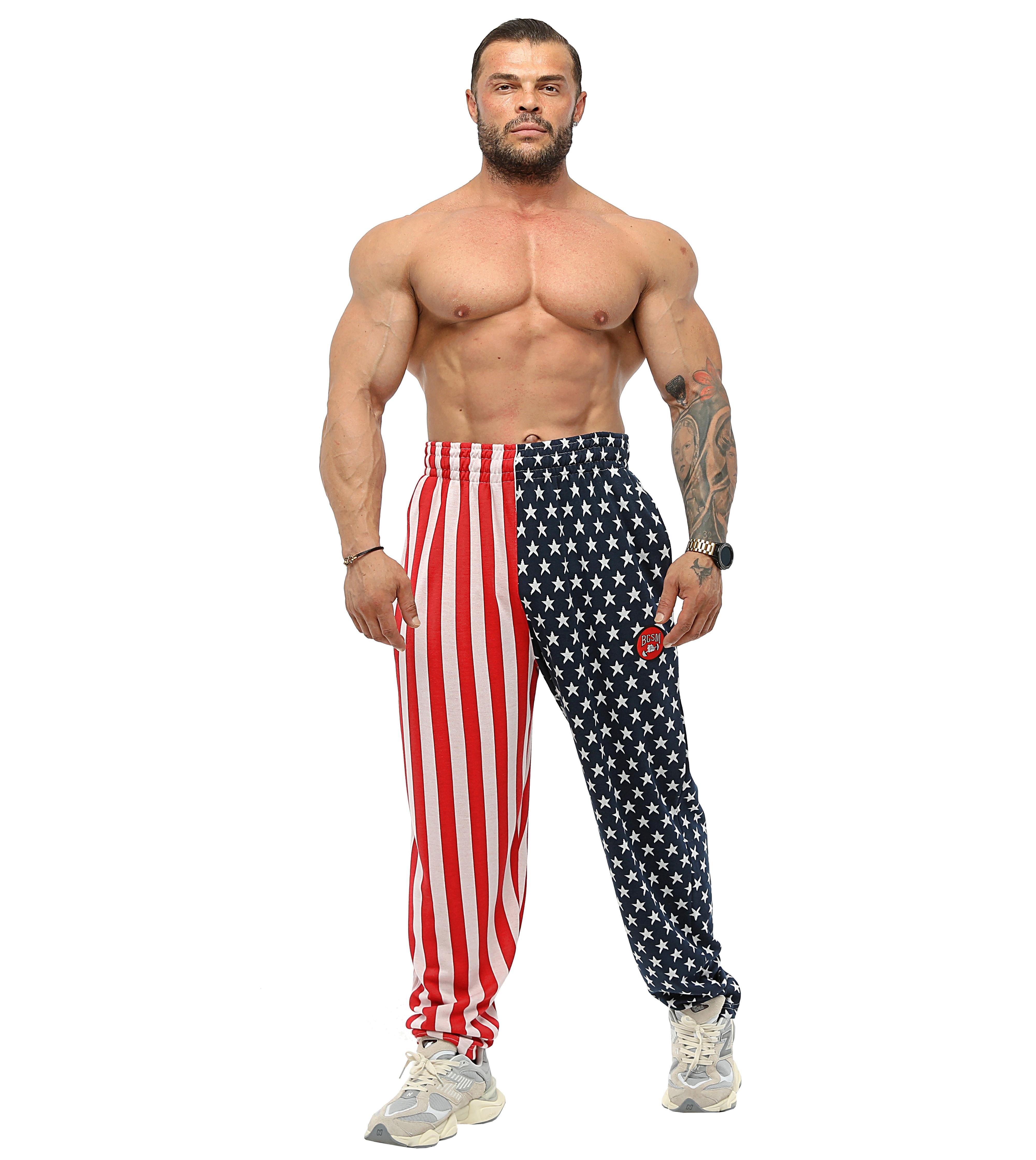 Men's Loose Fit American Sweatpants